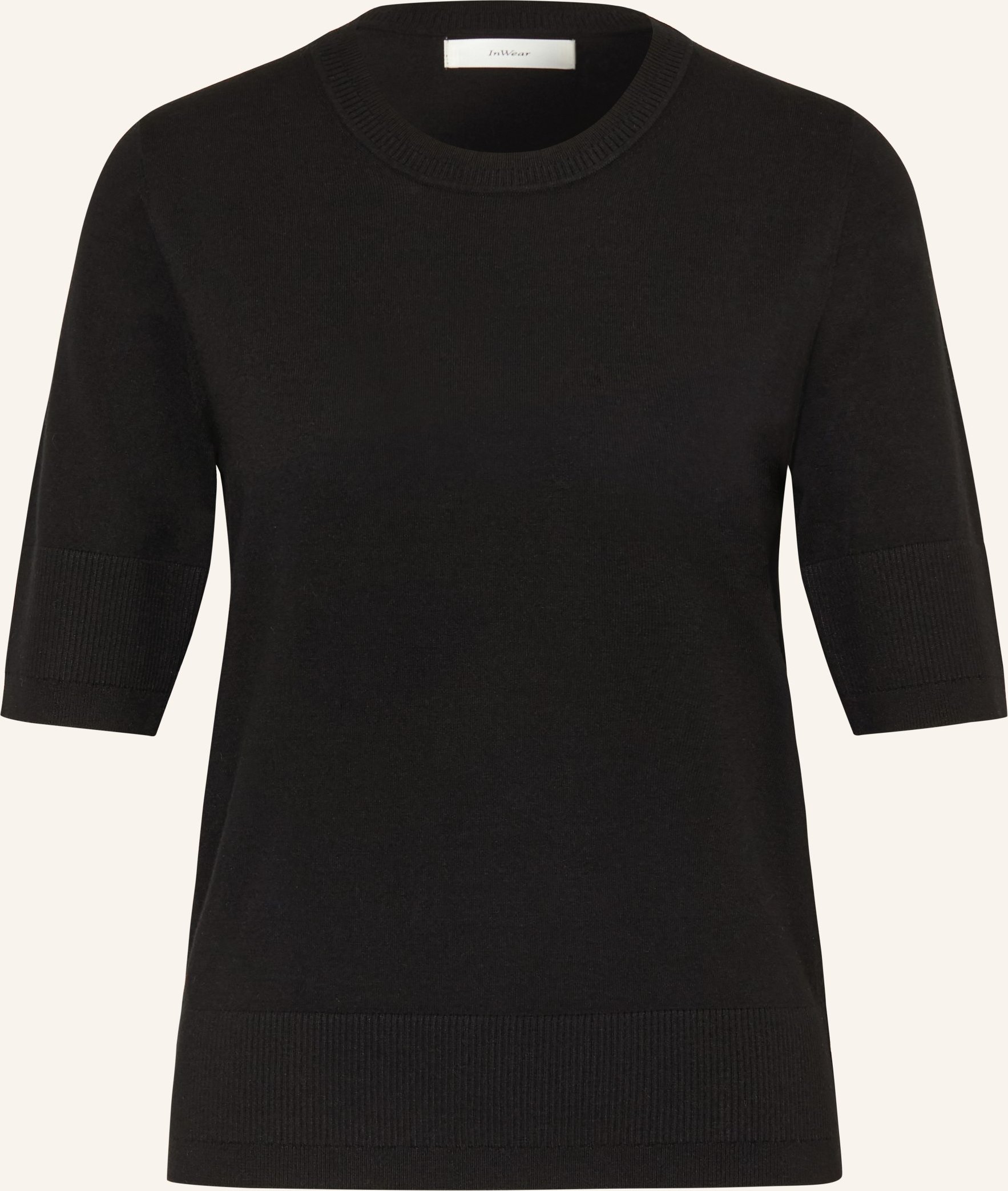 Inwear Strickshirt Mikoiw schwarz