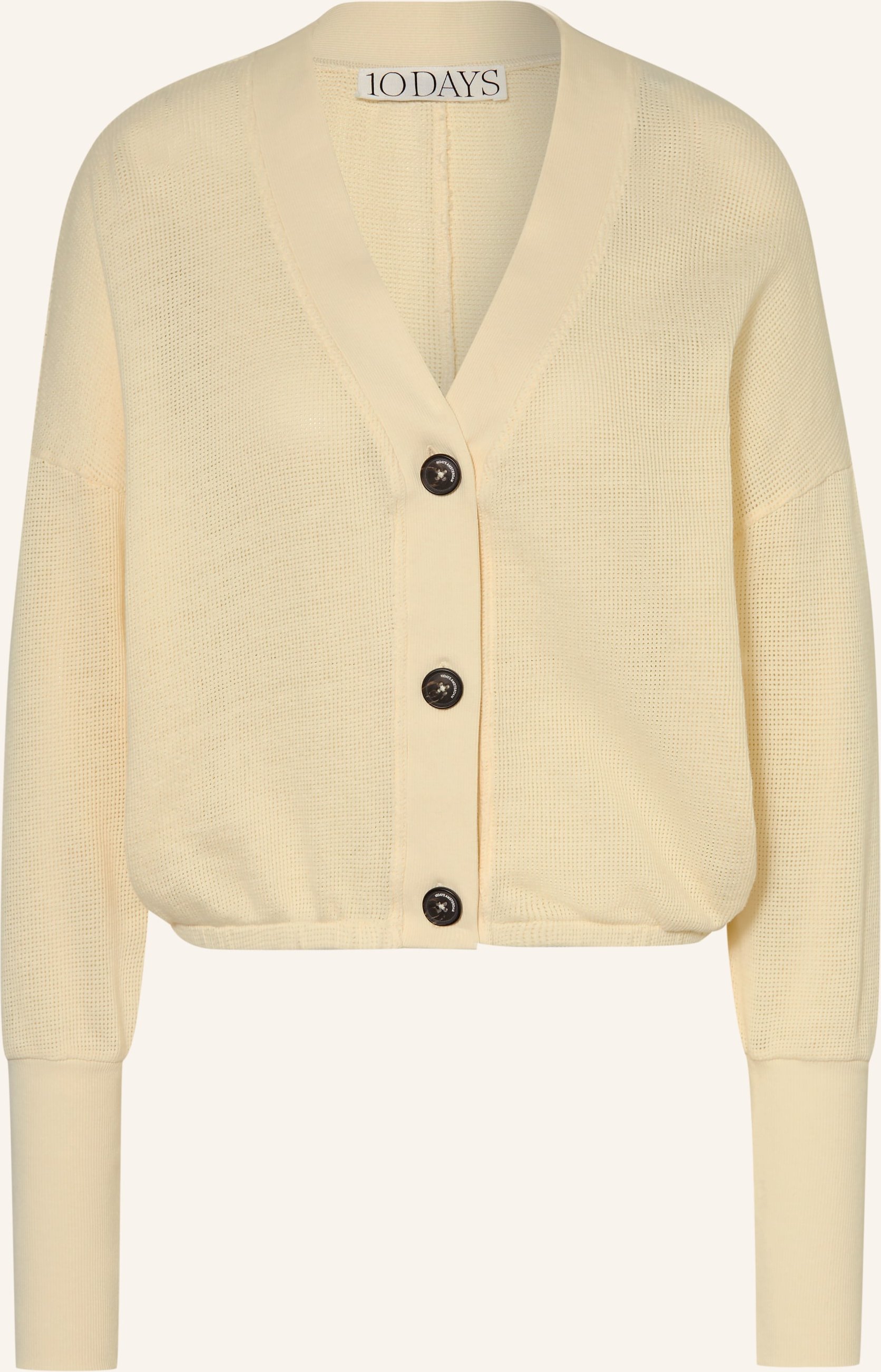 10days Strickjacke gelb