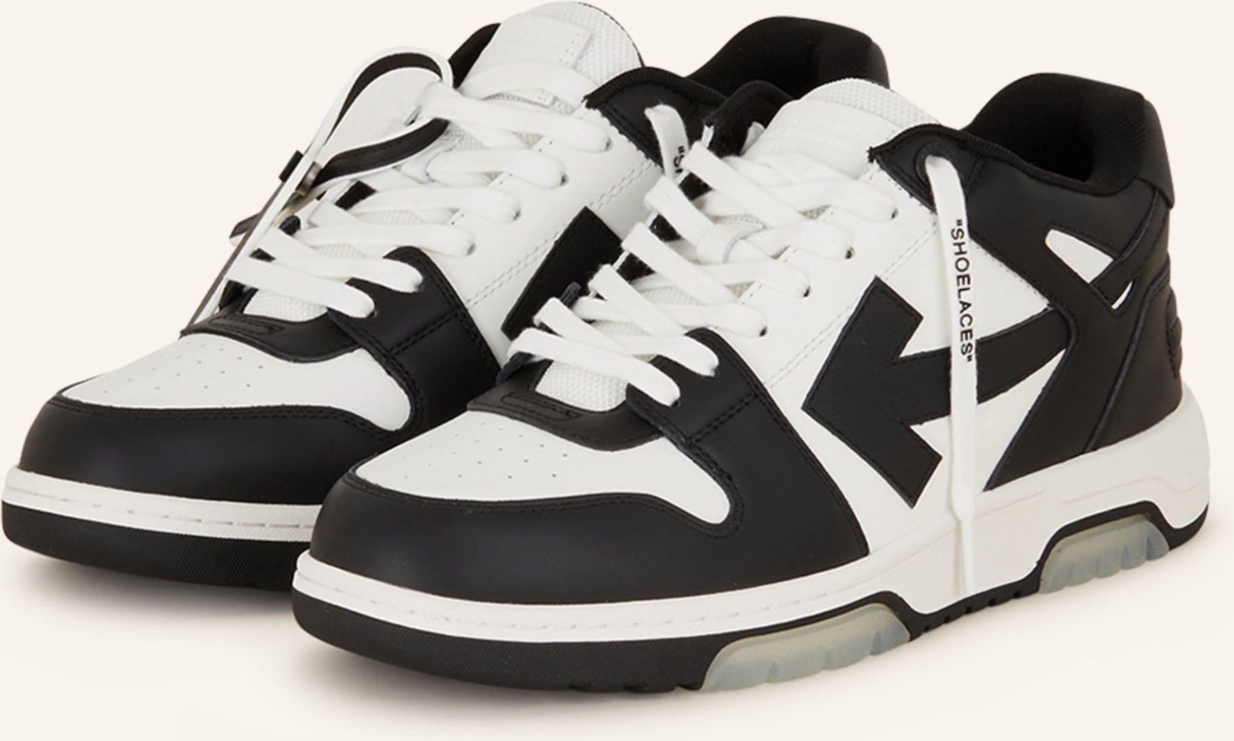 Off-White Sneaker Out Of Office schwarz