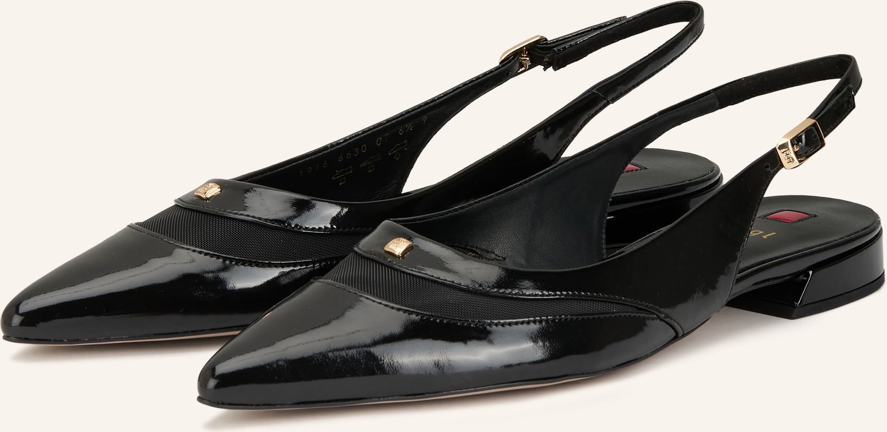 Högl Slingballerinas Jillian schwarz