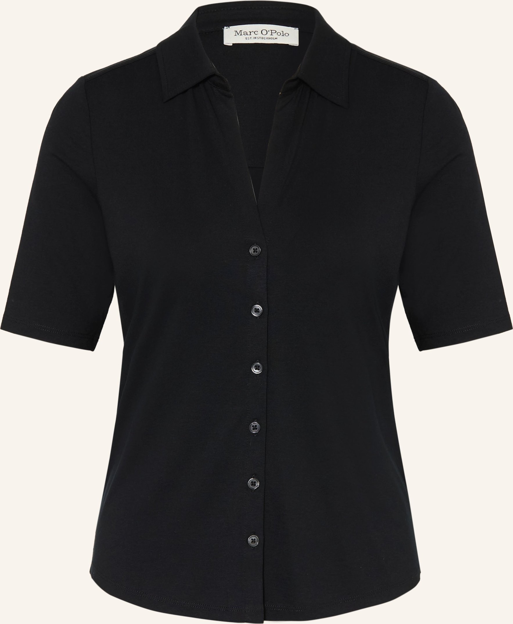 Marc O'polo Jerseybluse schwarz