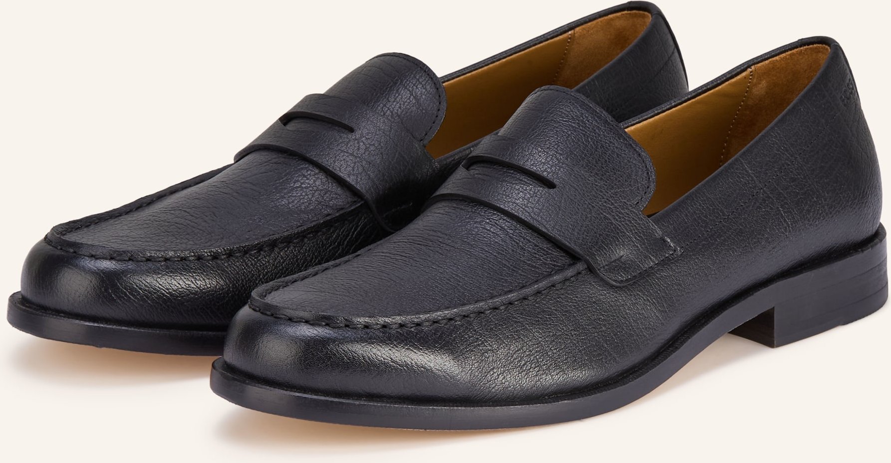 Boss Penny-Loafer Tayil schwarz