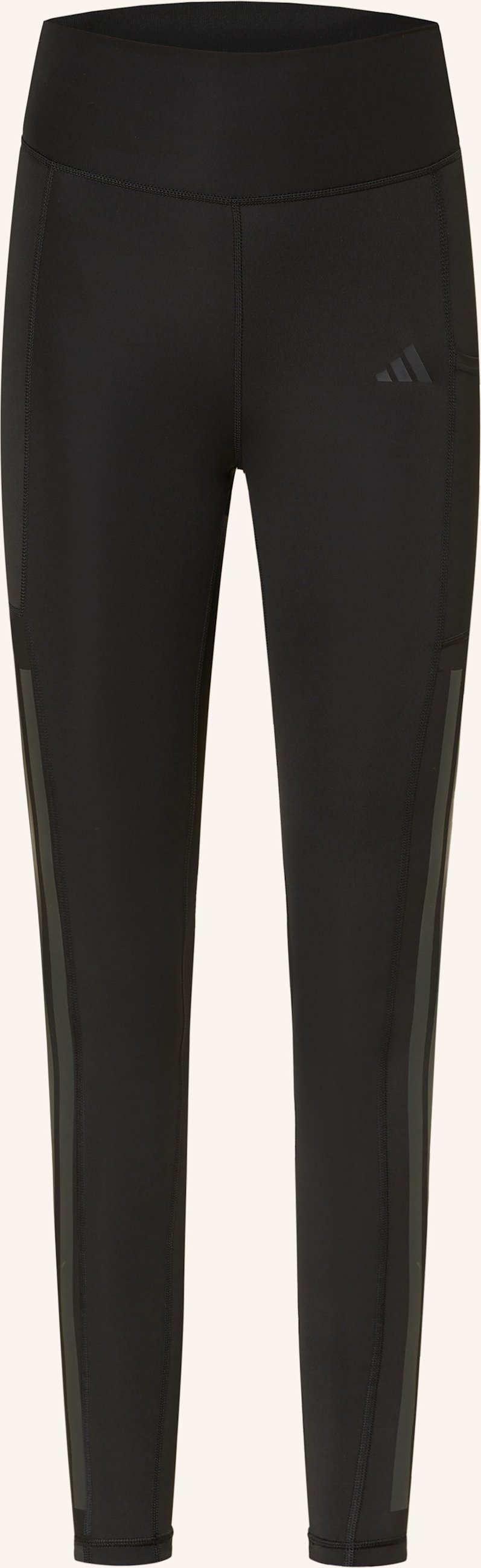 Adidas Tights Optime 3-Stripes schwarz