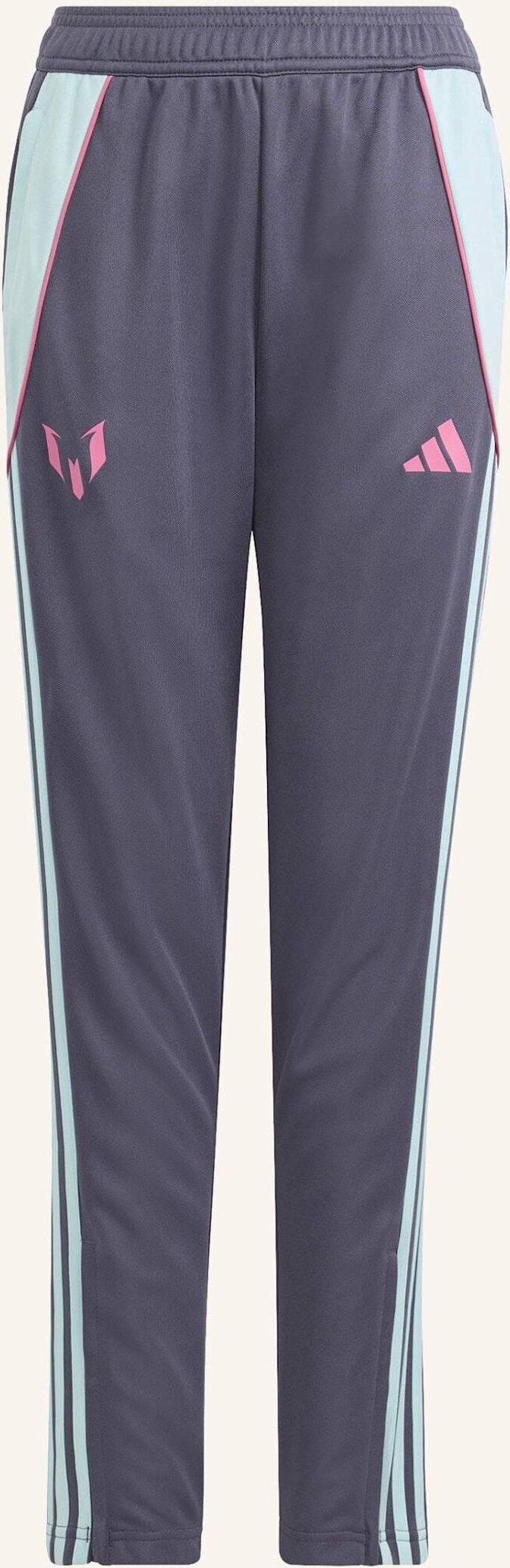 Adidas Messi Kids Trainingshose grau