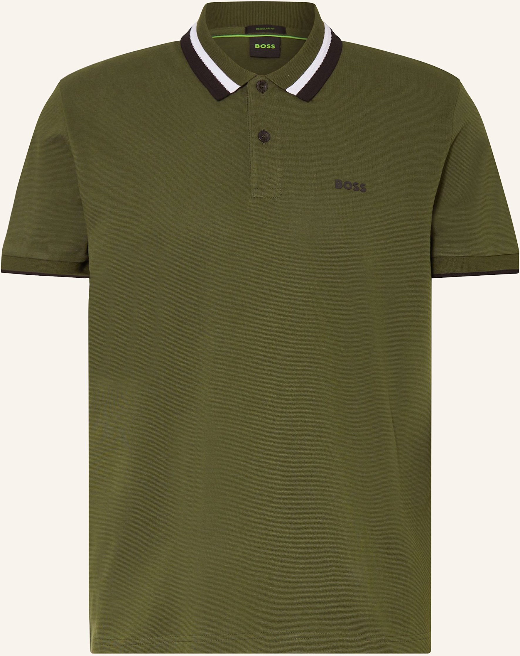 Thumbnail - Boss Piqué-Poloshirt Paddy Regular Fit gruen