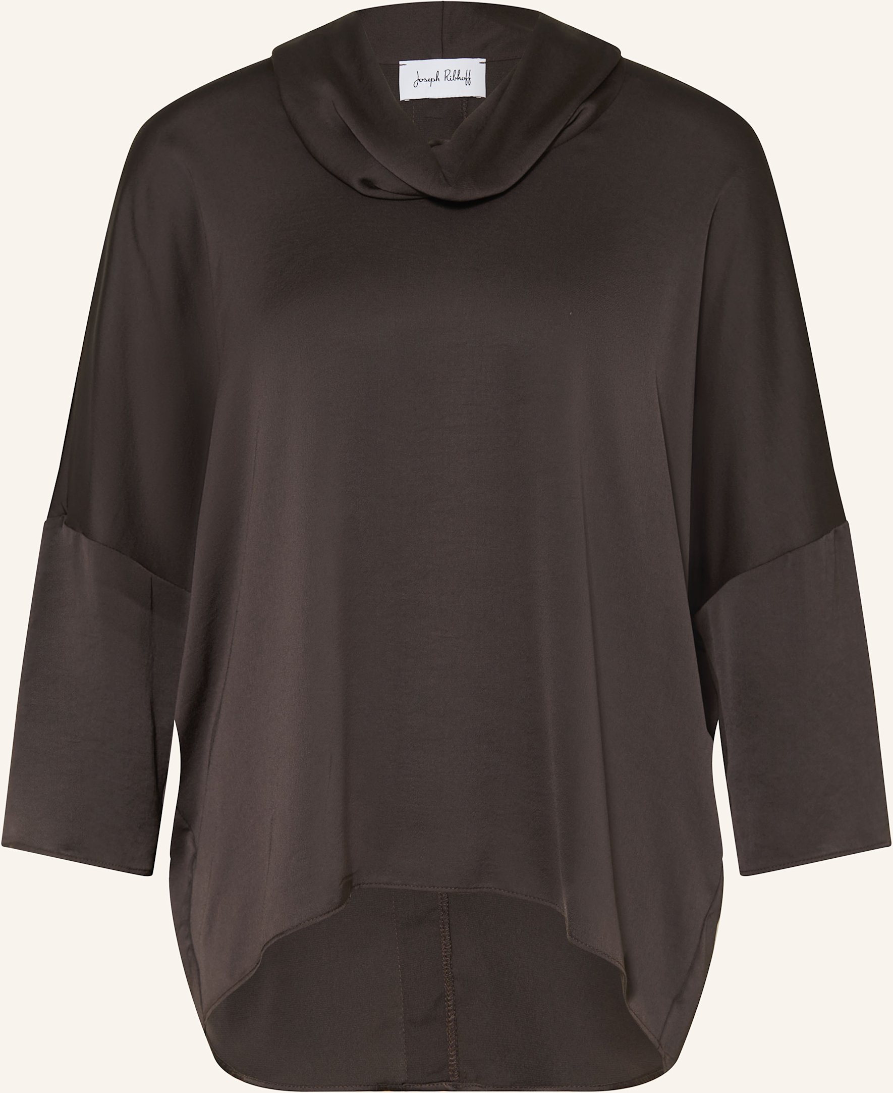 Joseph Ribkoff Blusenshirt Aus Satin Mit 3/4-Arm braun