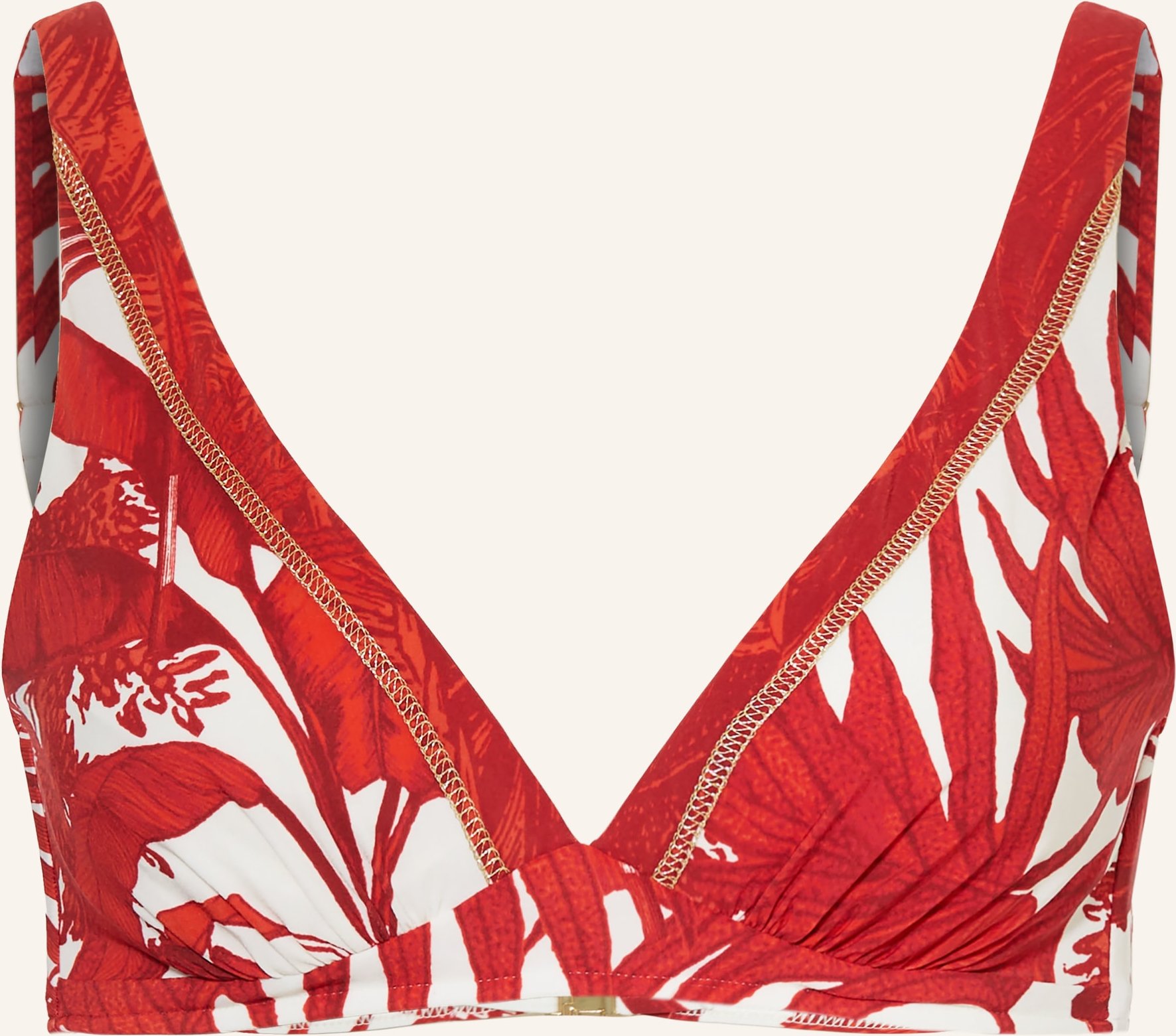 Maryan Mehlhorn Bügel-Bikini-Top Palmaria rot