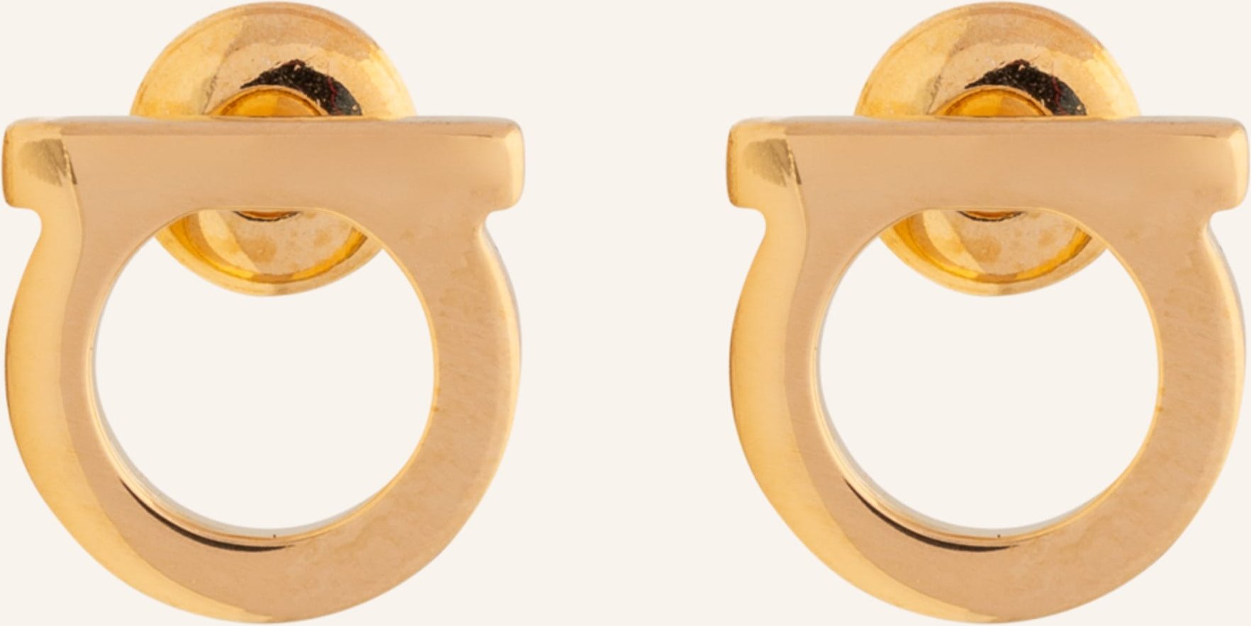 Ferragamo Ohrstecker Gancio gold