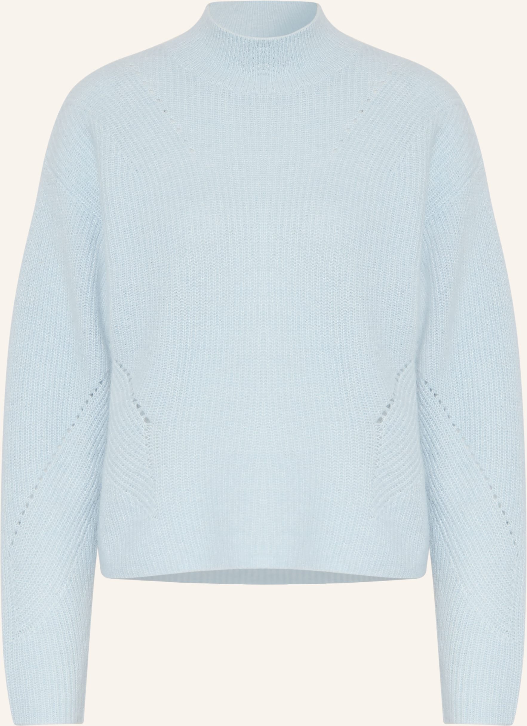 Boss Pullover Flondassy Mit Alpaka blau