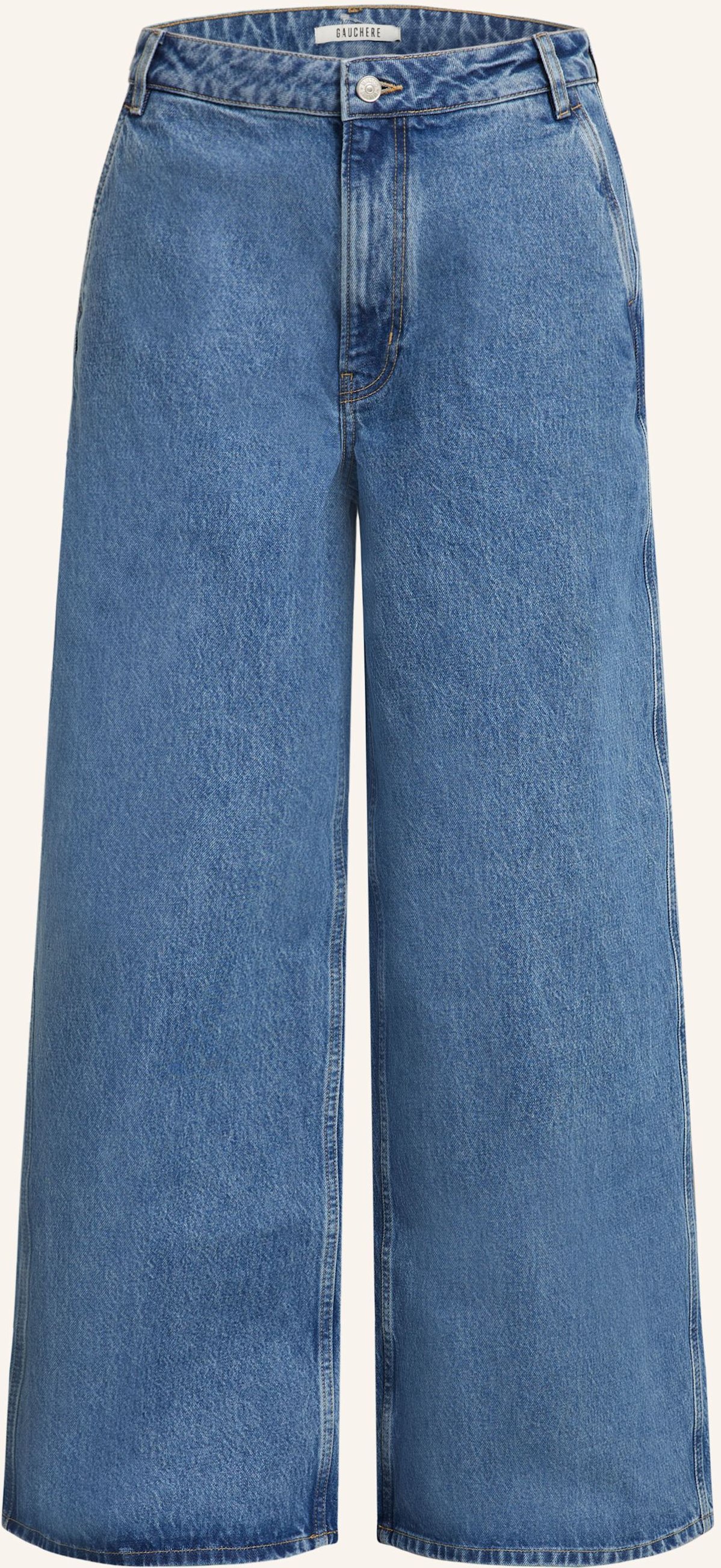Gauchere Jeans blau