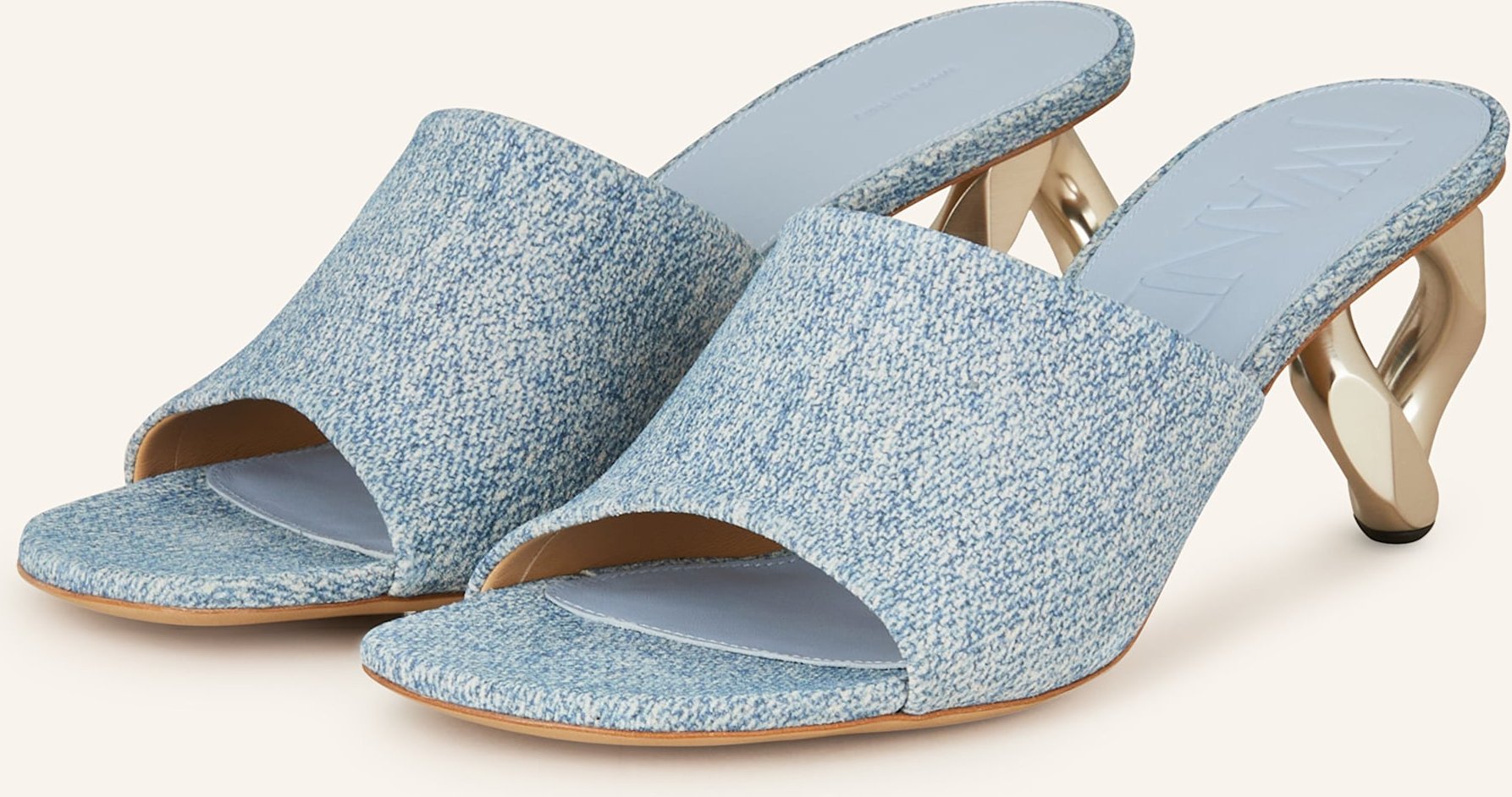 Jw Anderson Mules blau