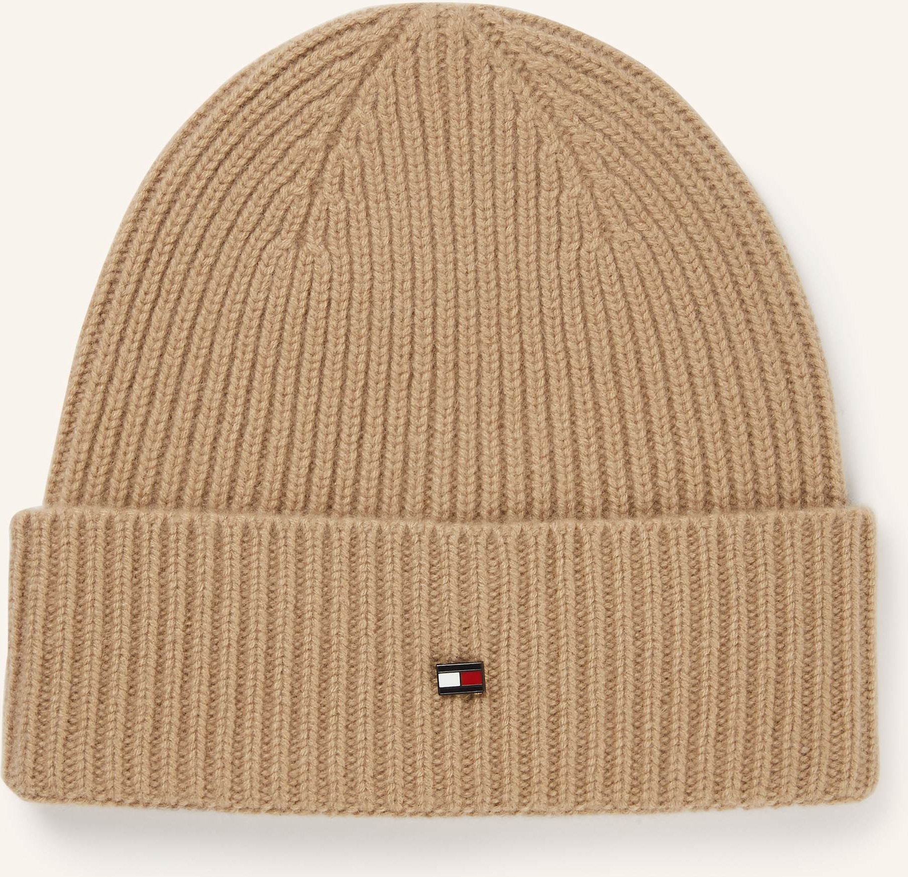 Tommy Hilfiger Cashmere-Mütze braun