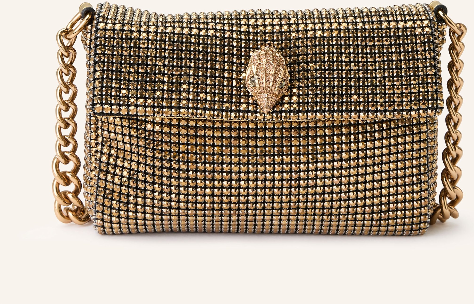 Thumbnail - Kurt Geiger Umhängetasche Party Small Mit Schmucksteinen gold