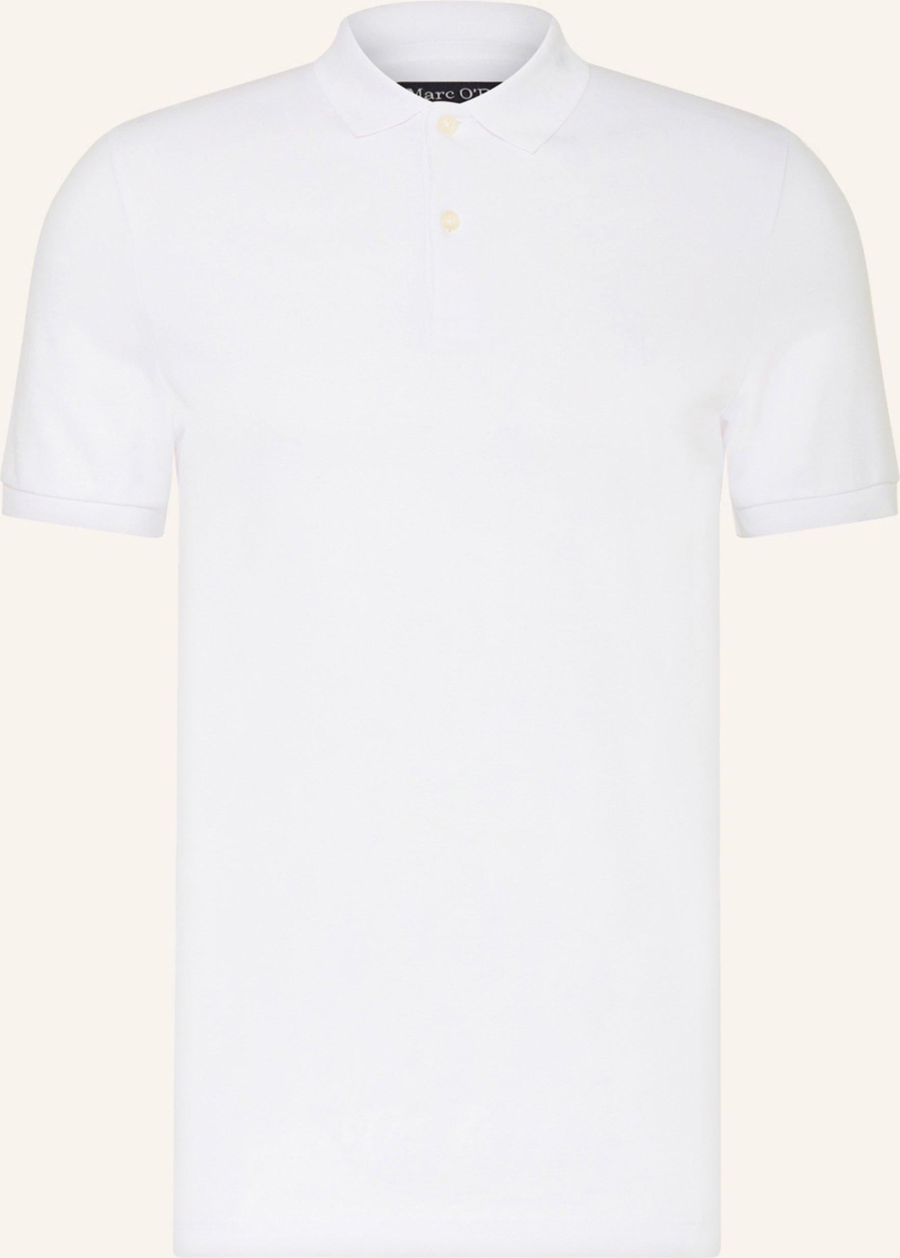 Thumbnail - Marc O'polo Piqué-Poloshirt Shaped Fit weiss