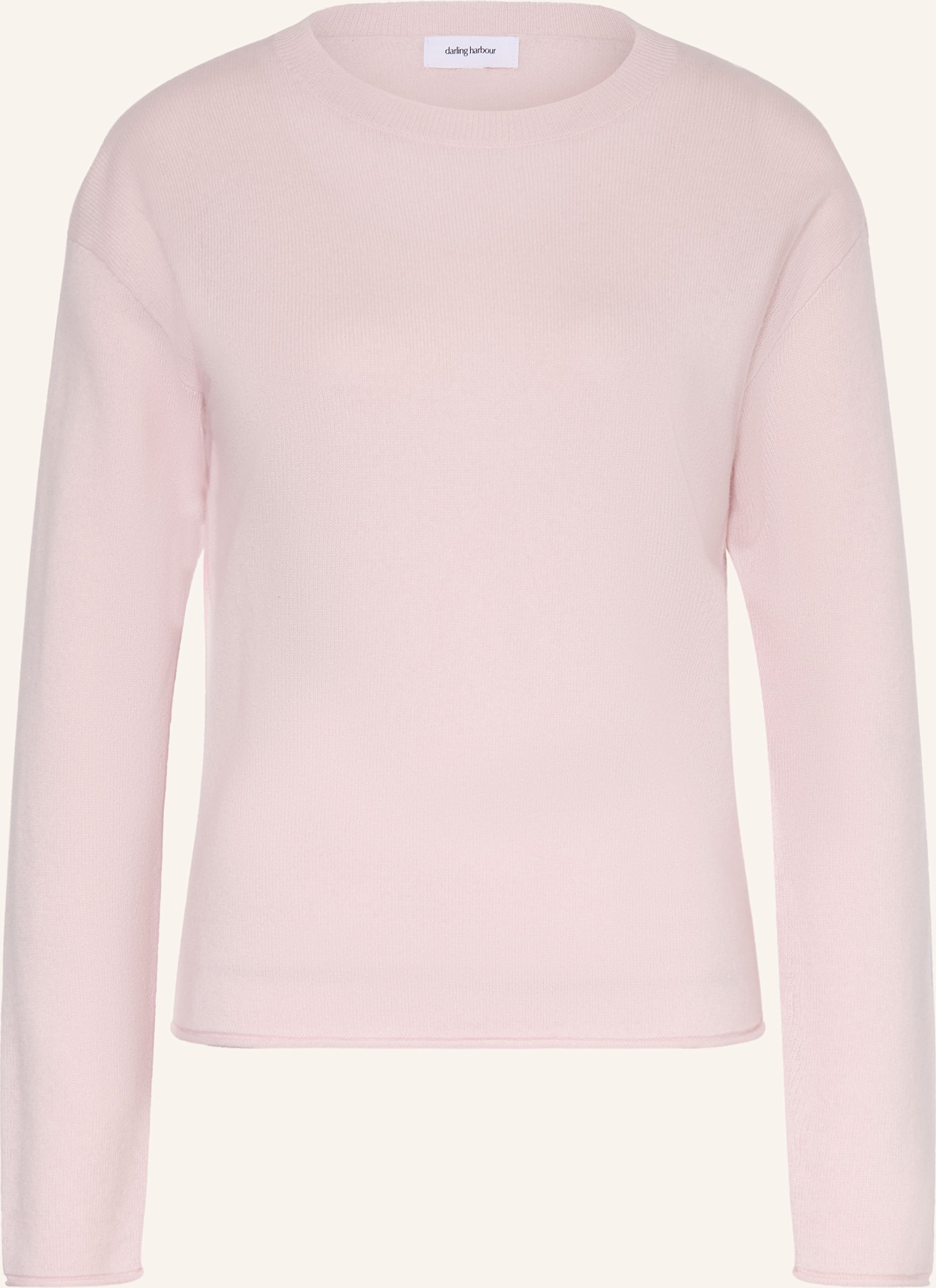 Darling Harbour Cashmere-Pullover rosa
