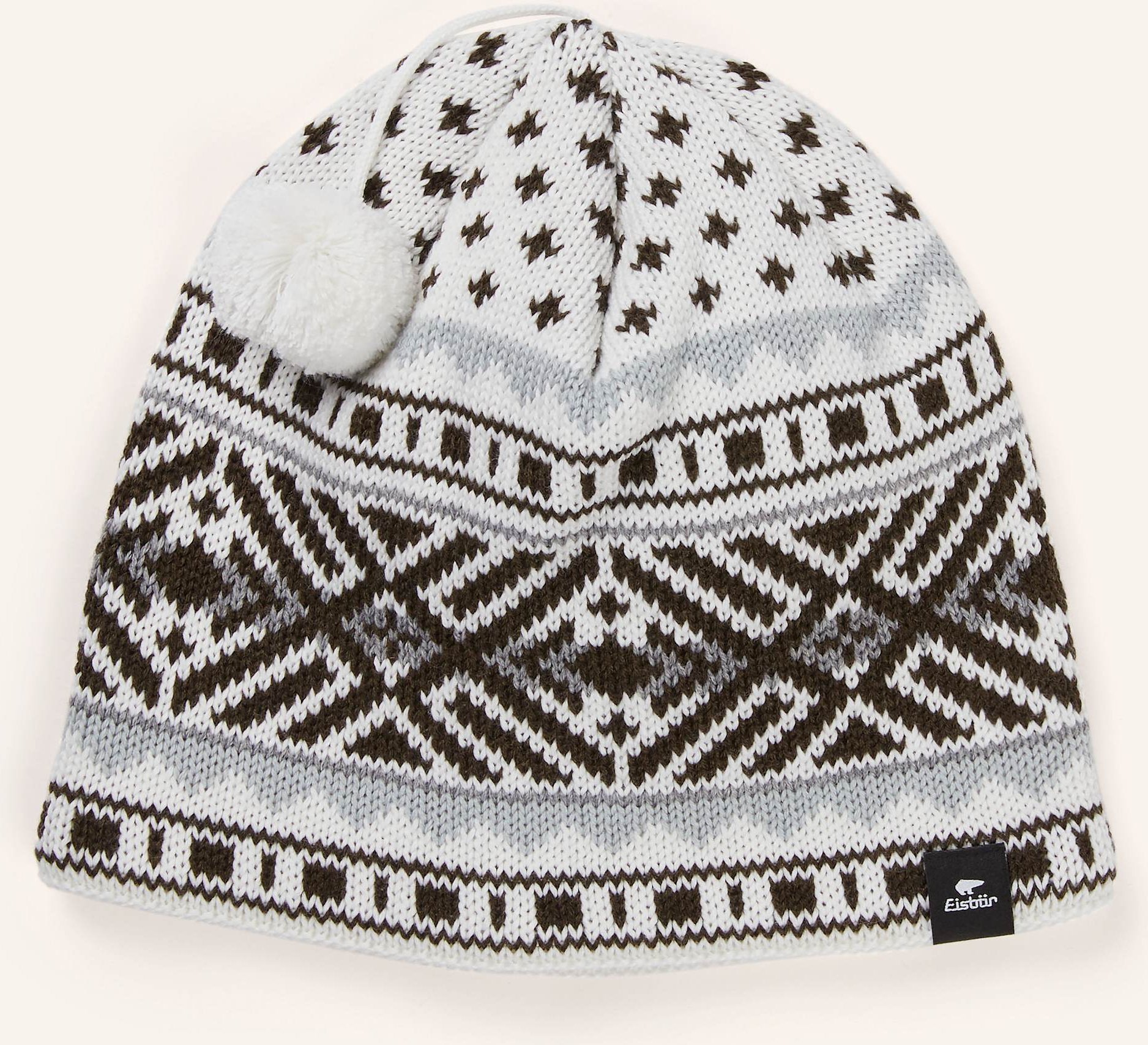 Eisbär Mütze Hanz weiss
