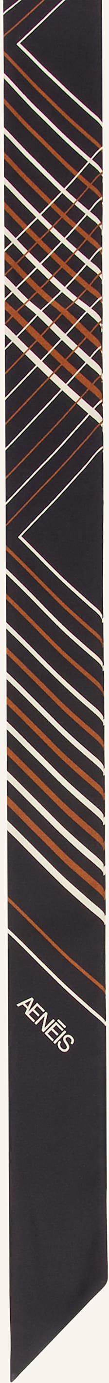 Aeneis Seidentuch schwarz