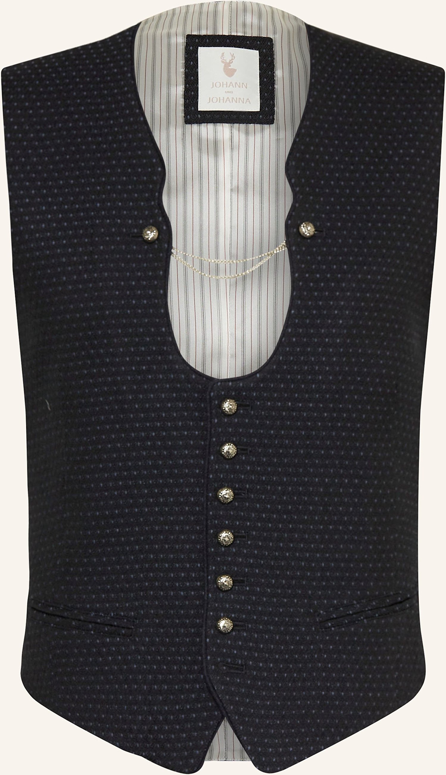 Johann & Johanna Trachtenweste blau