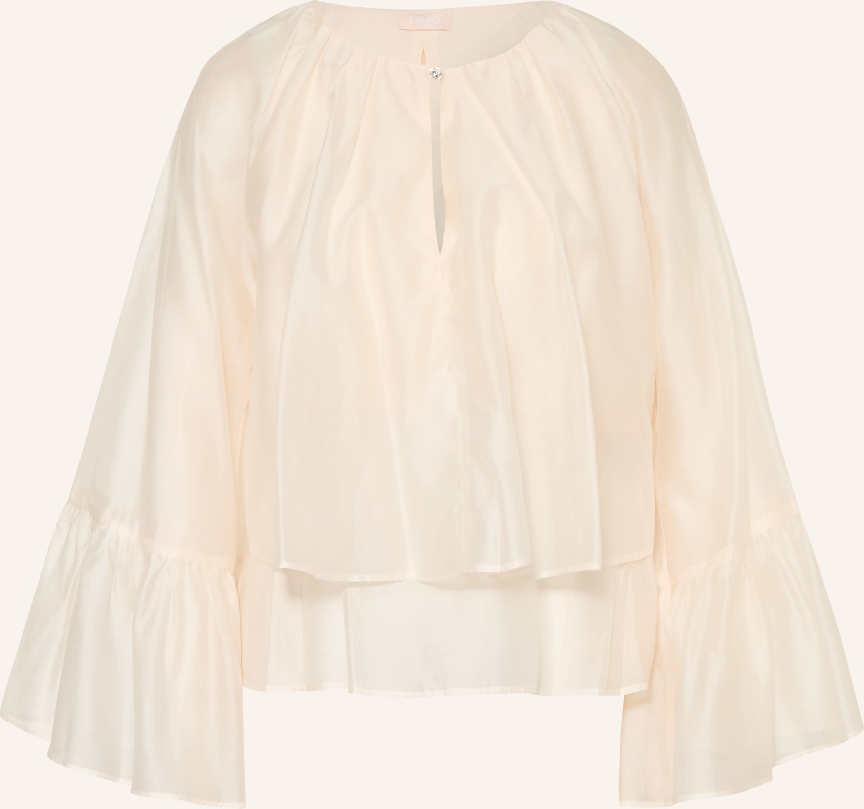 Liu Jo Blusenshirt Mit Rüschen weiss