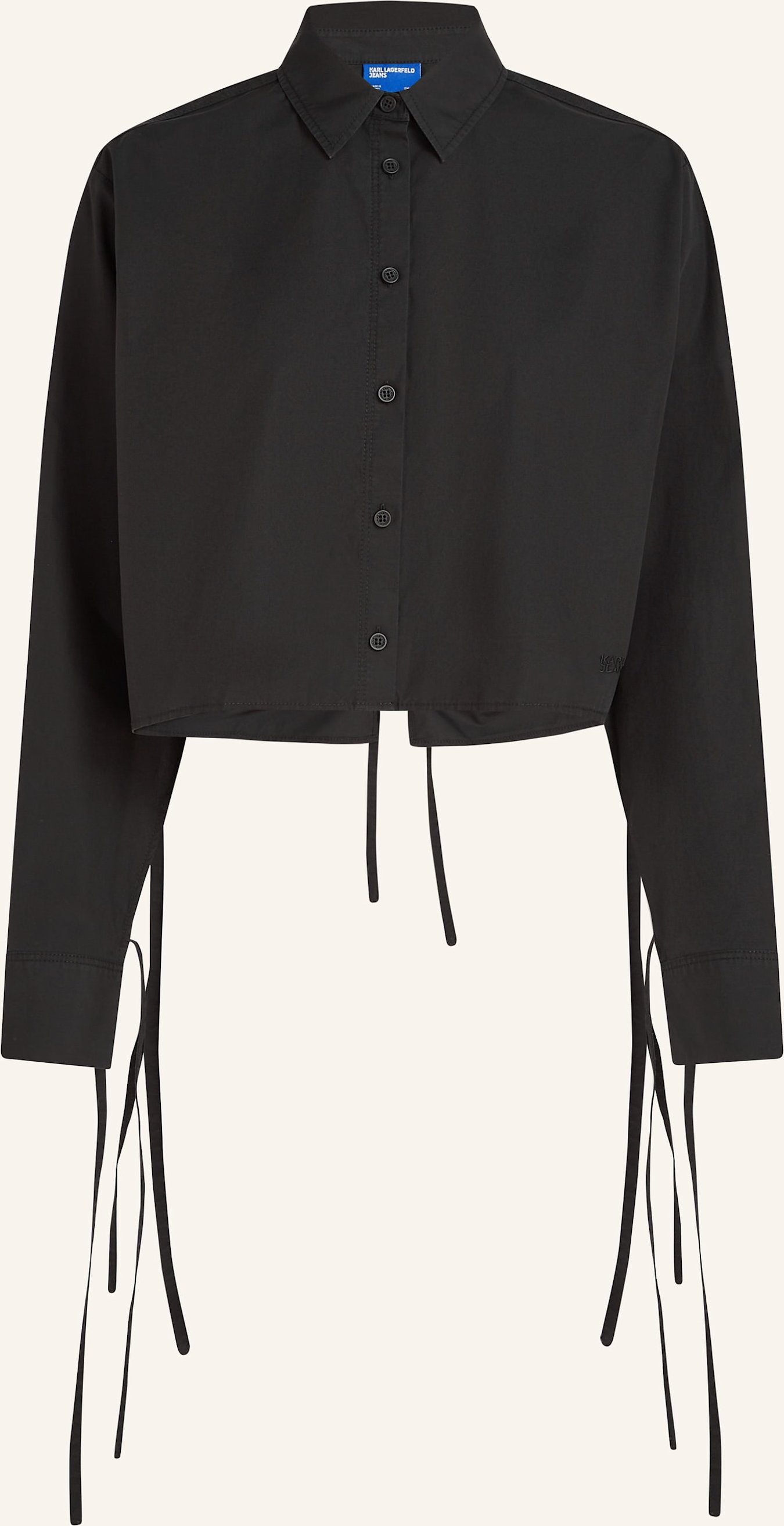 Karl Lagerfeld Jeans Bluse schwarz