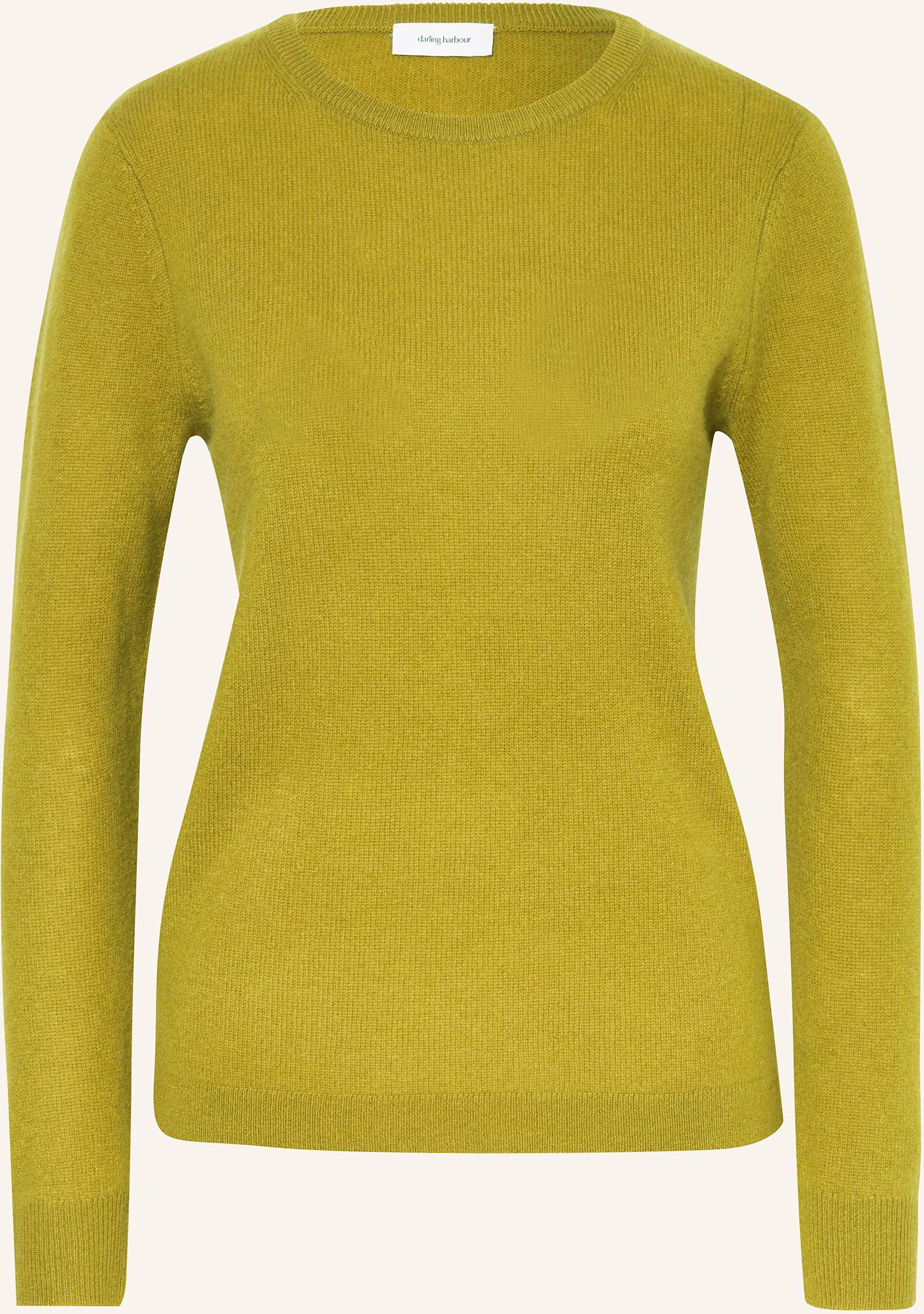 Darling Harbour Cashmere-Pullover gelb