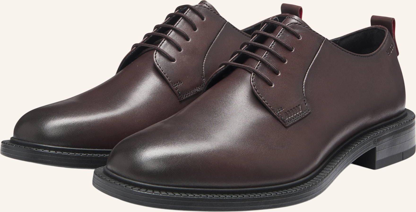 Hugo Business-Schnürschuh Lysander_Derb_Pllt rot