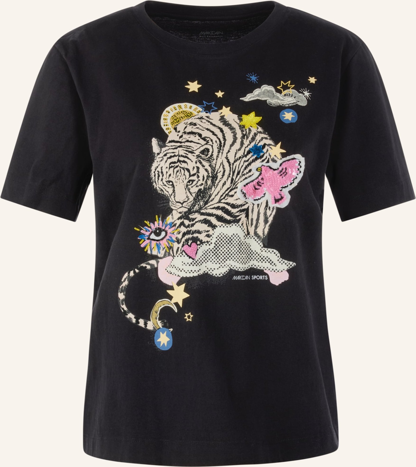Marc Cain T-Shirt schwarz