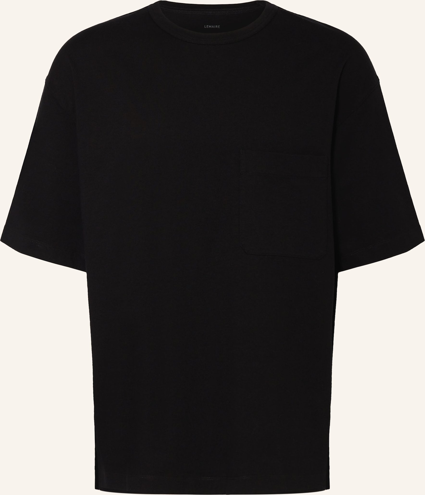 Lemaire T-Shirt schwarz