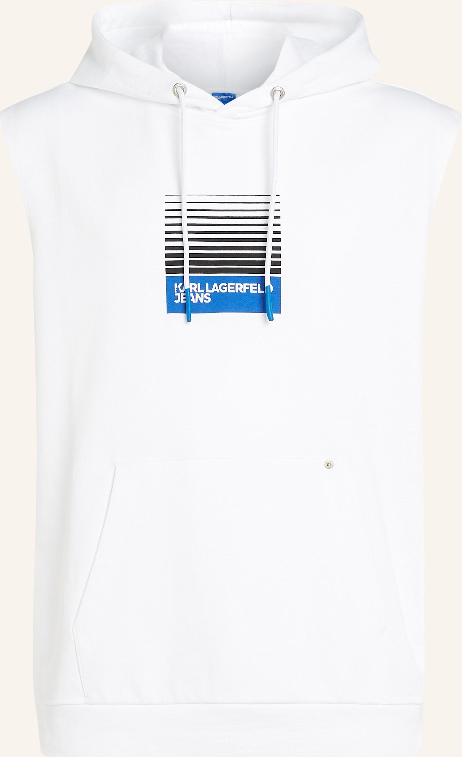 Thumbnail - Karl Lagerfeld Jeans Hoodie weiss