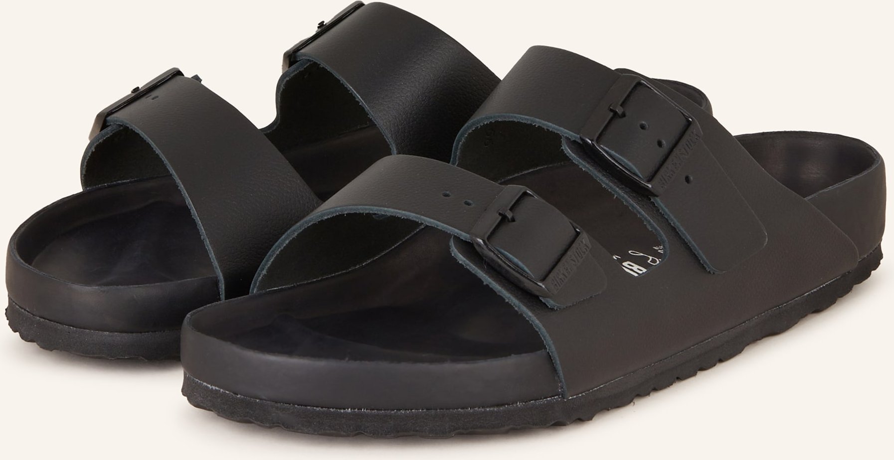 Birkenstock Pantoletten Arizona Exq schwarz