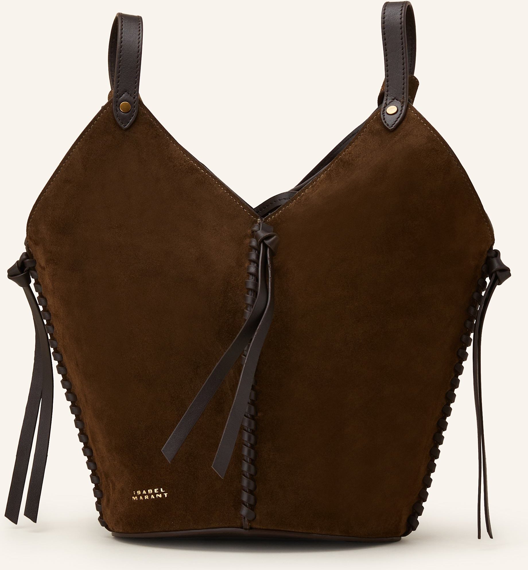 Isabel Marant Beuteltasche Tampa Mini braun
