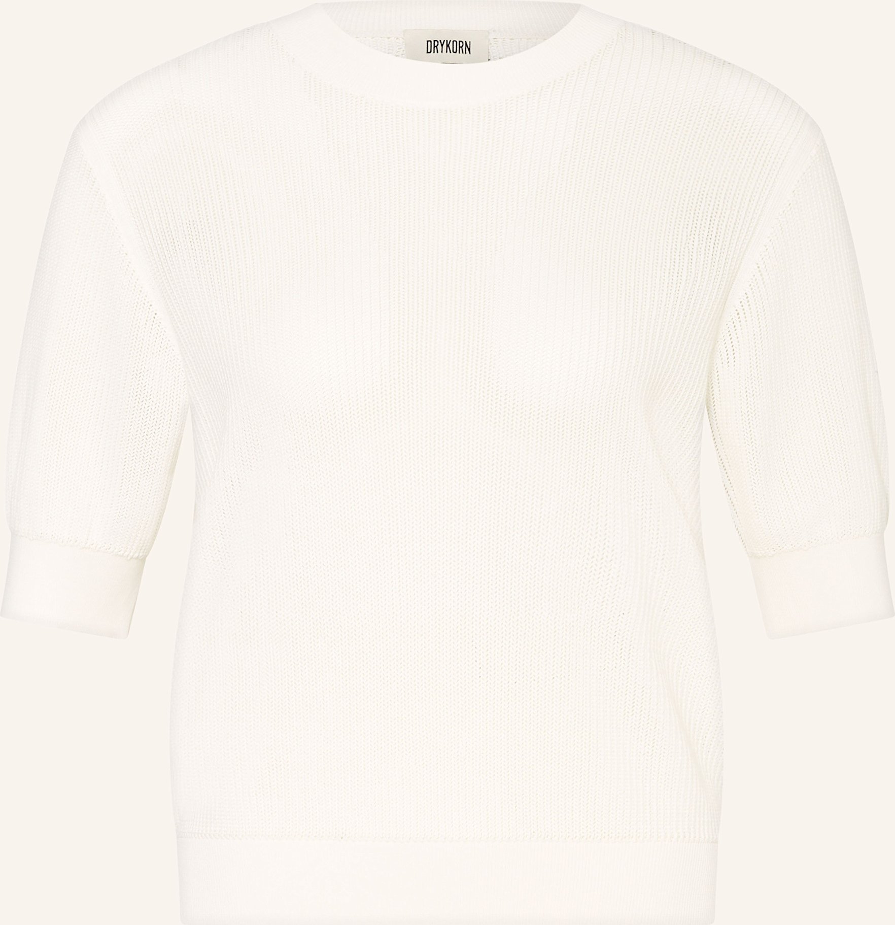 Drykorn Strickshirt Sanidy weiss