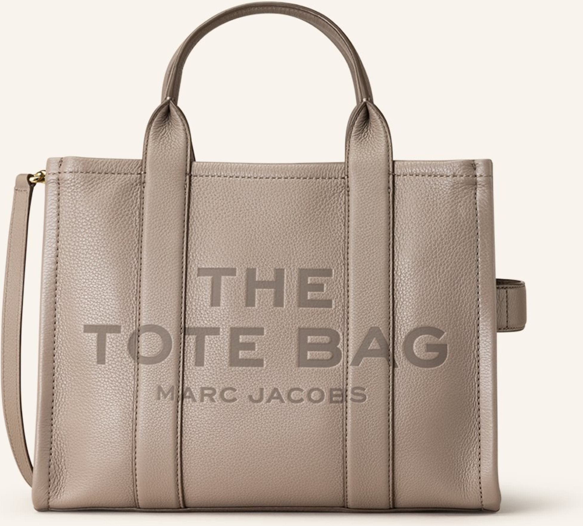 Marc Jacobs Shopper The Medium Tote Bag Leather beige