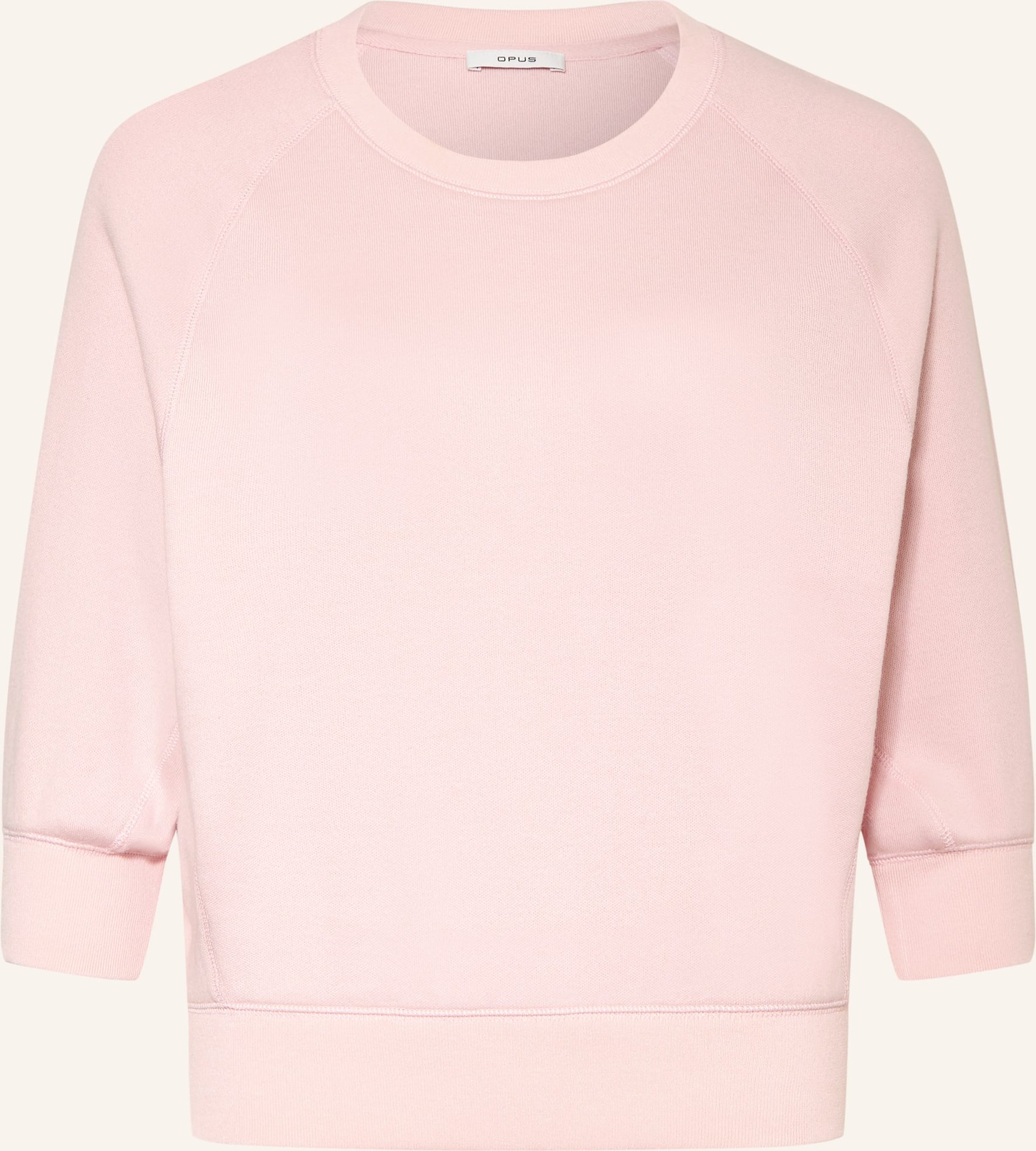 Opus Sweatshirt Garki Mit 3/4-Arm rosa