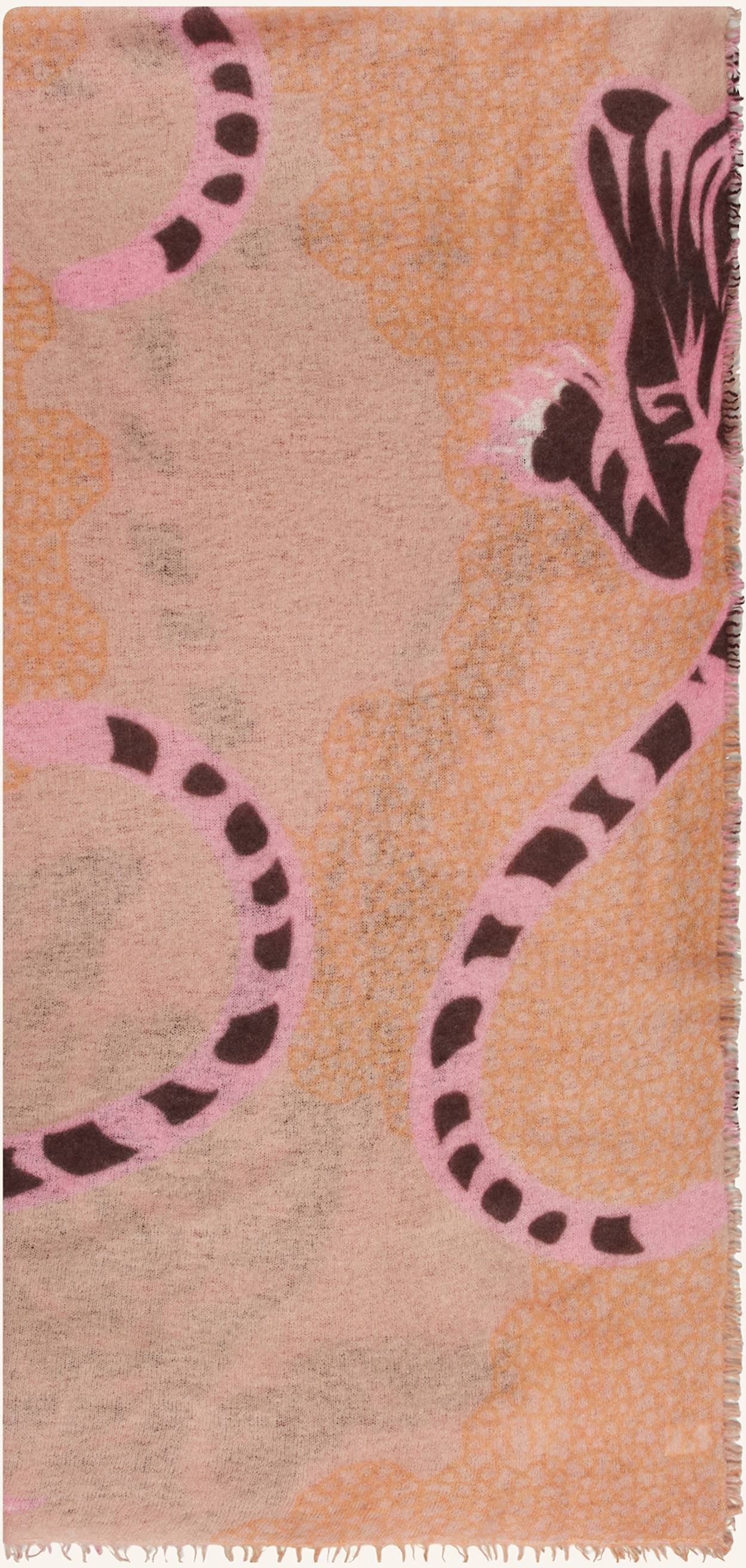 Purschoen Cashmere-Schal Bengal Tiger beige