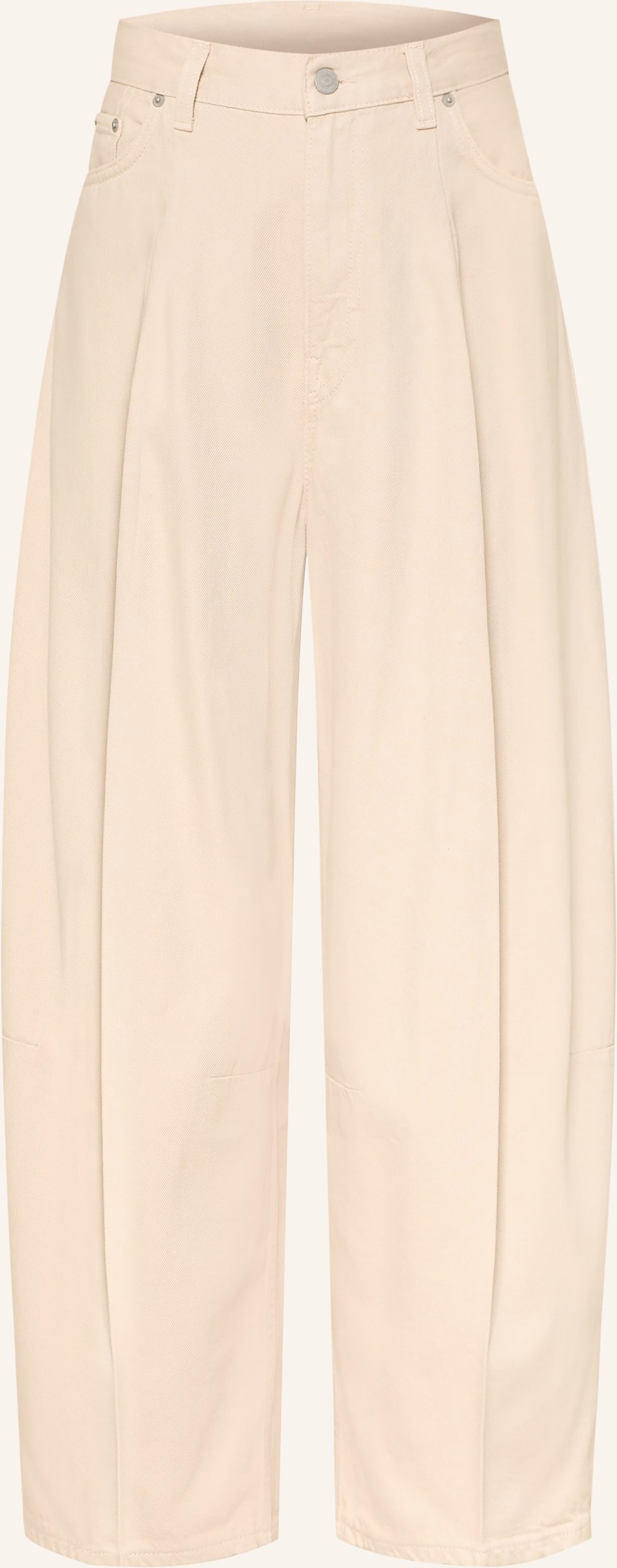 Cos Barrel Jeans beige