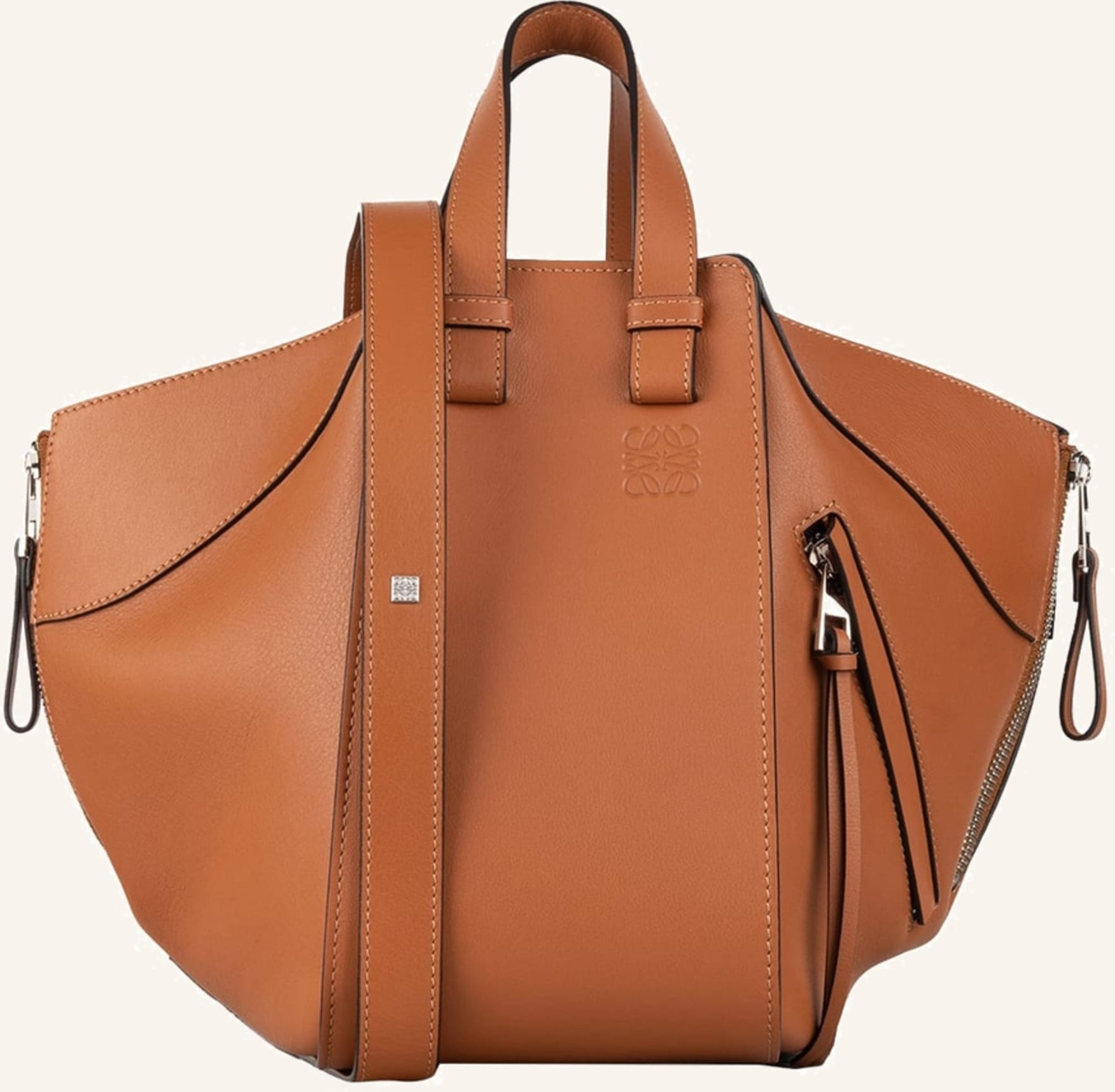 Thumbnail - Loewe Handtasche Hammock Small braun