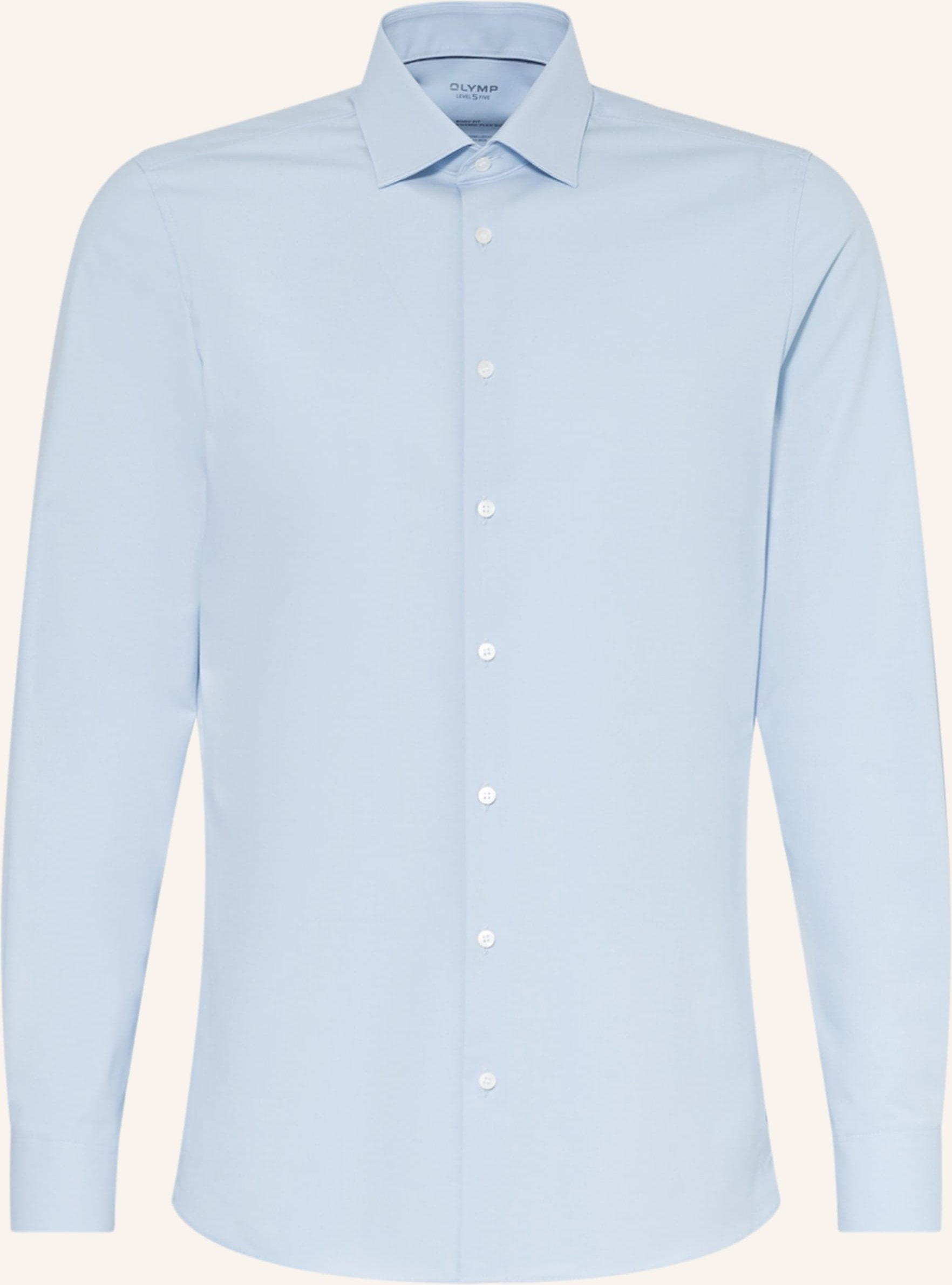 Olymp Hemd Level Five 24/Seven Body Fit blau