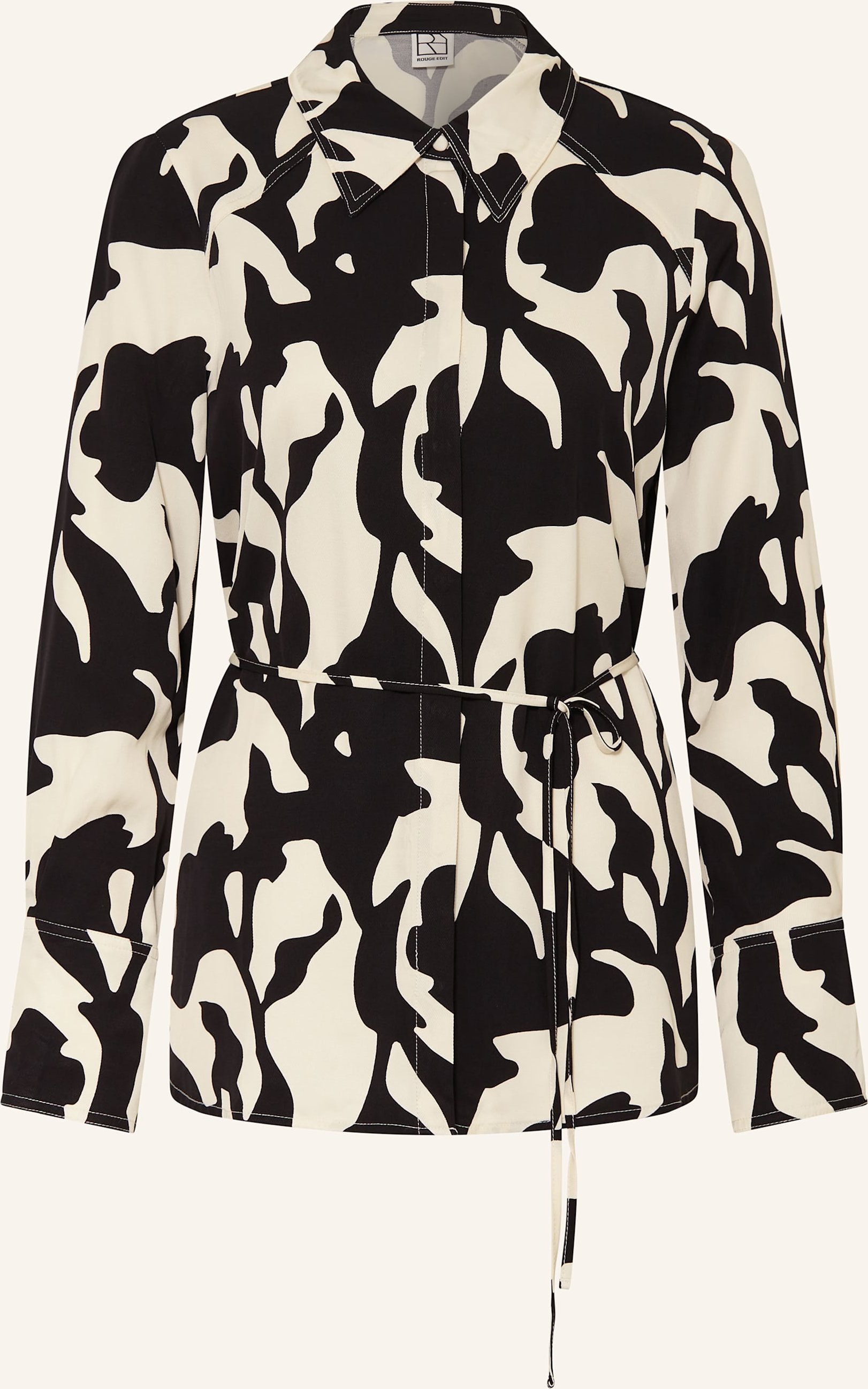 Rouge Vila Hemdbluse beige