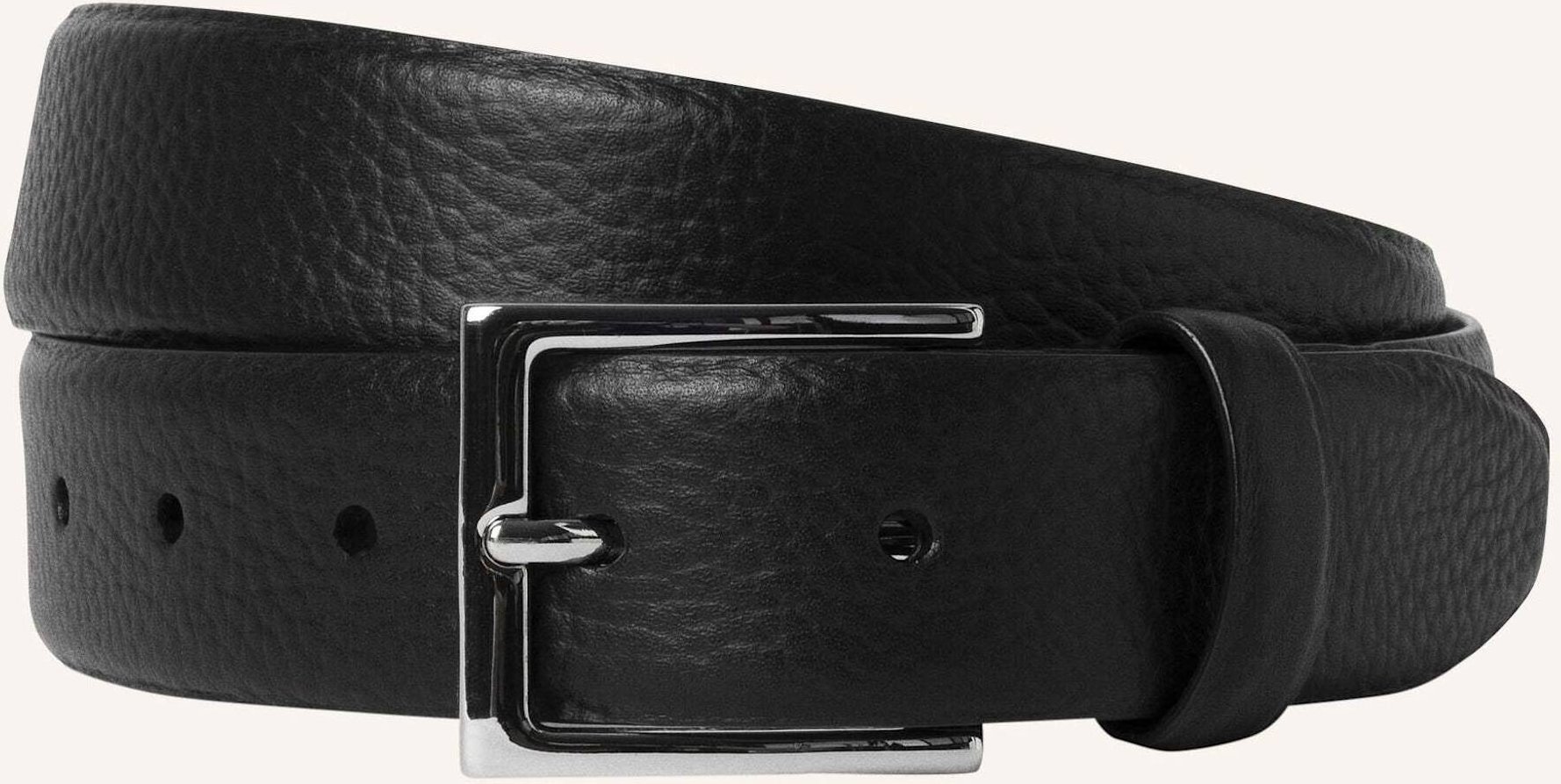 Hackett London Gürtel 32mm Pebble Belt schwarz