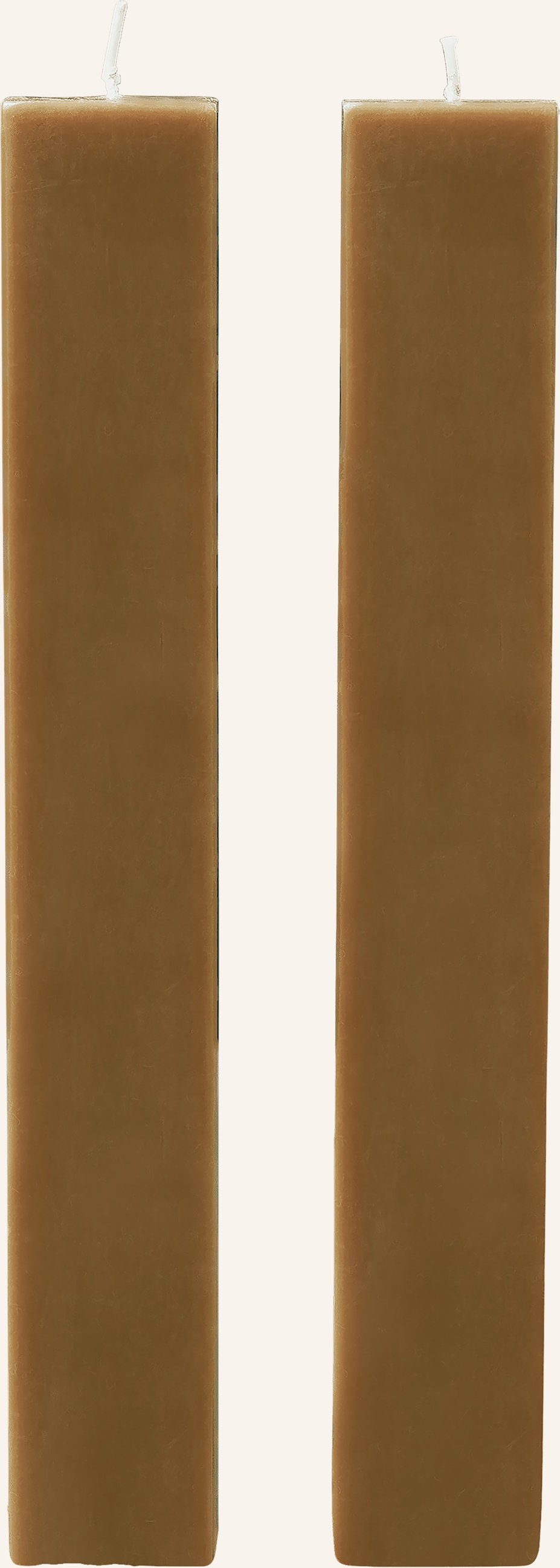 Ferm Living 2er-Set Stabkerzen Burren gold