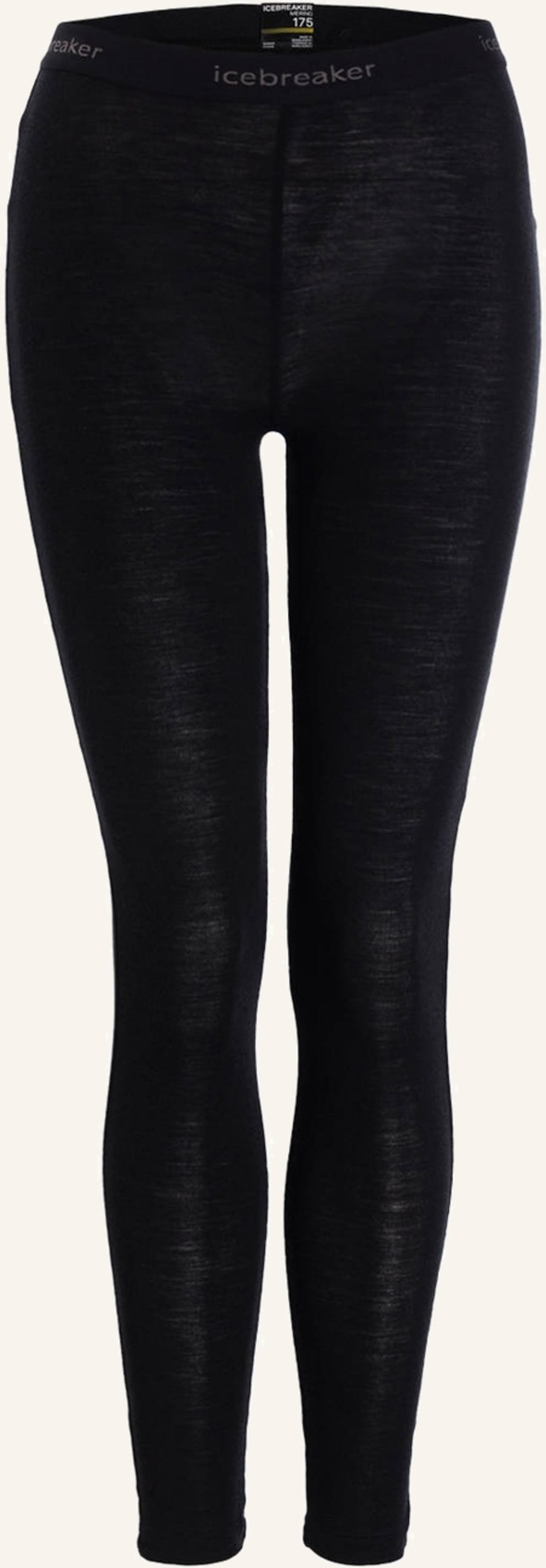 Icebreaker Funktionswäsche-Hose 175 Everyday Aus Merinowolle schwarz
