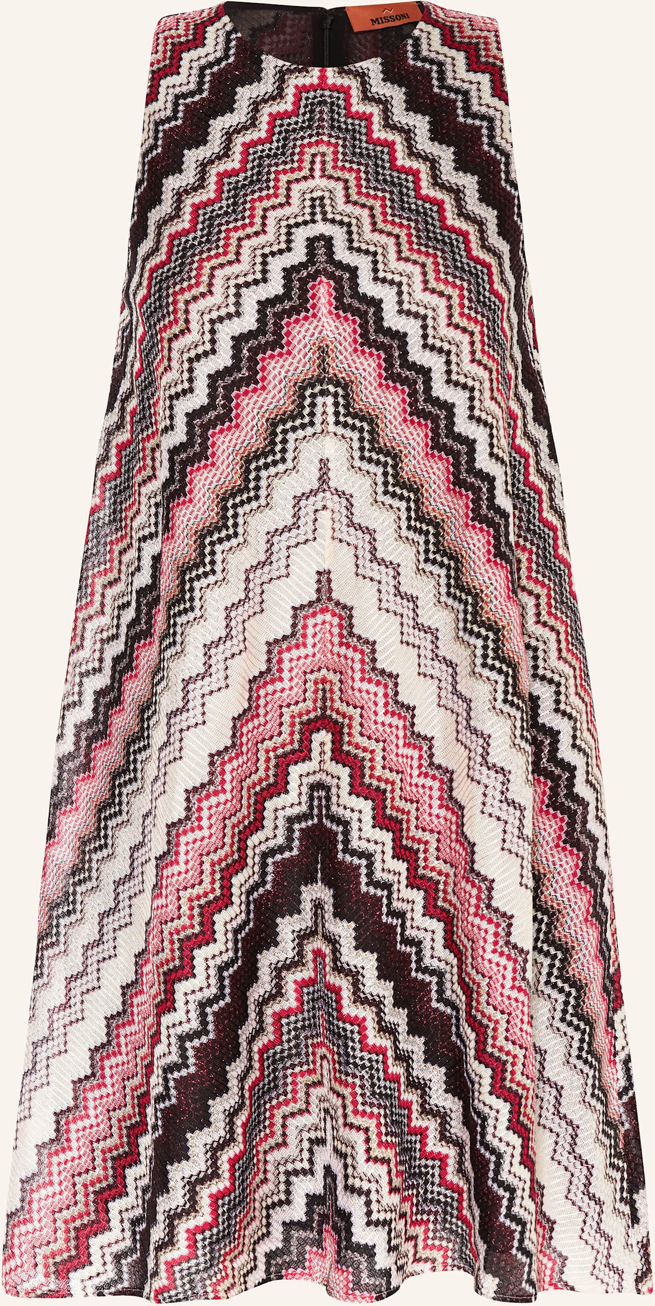 Thumbnail - Missoni Strickkleid Mit Glitzergarn rosa
