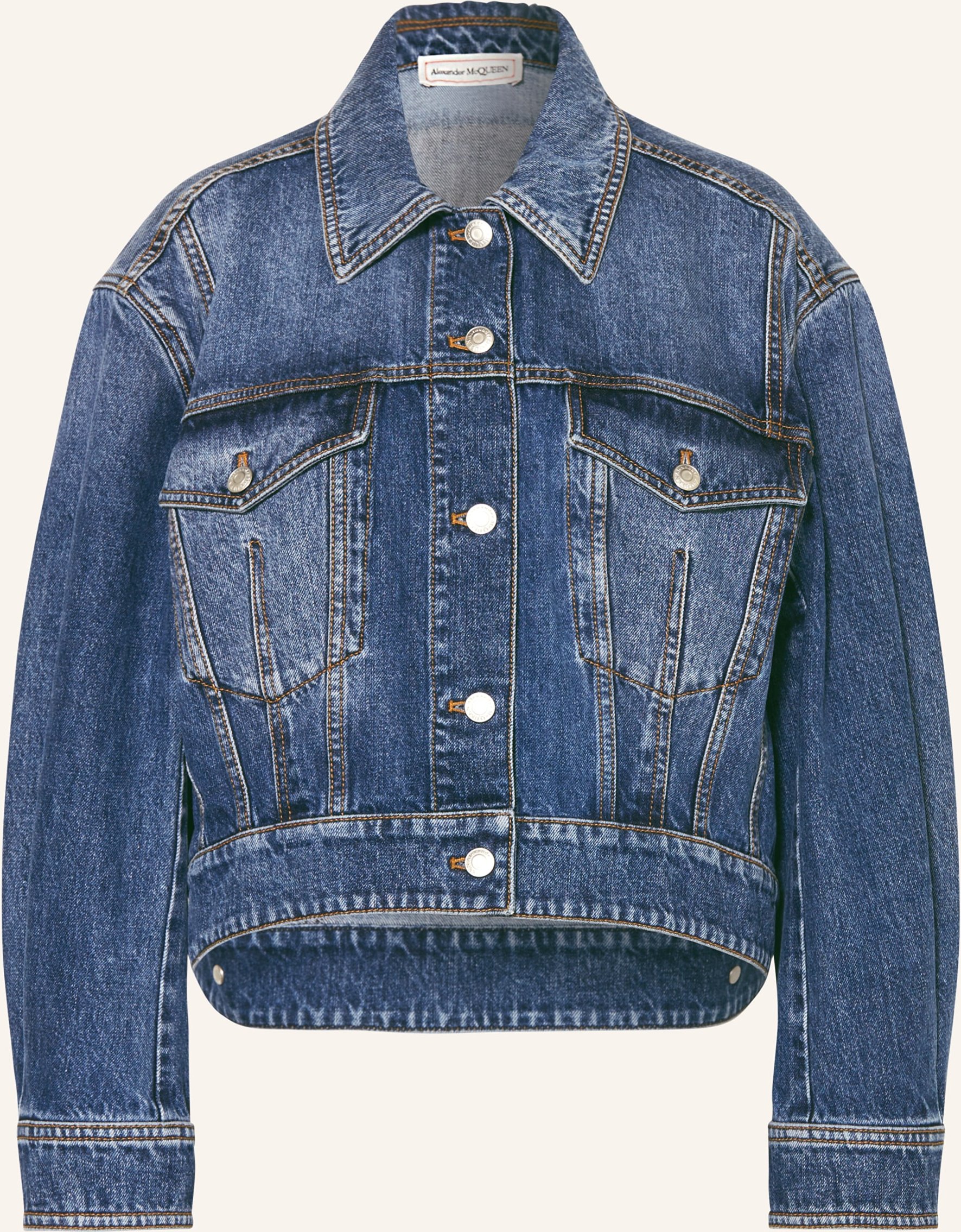 Mcqueen Jeansjacke blau