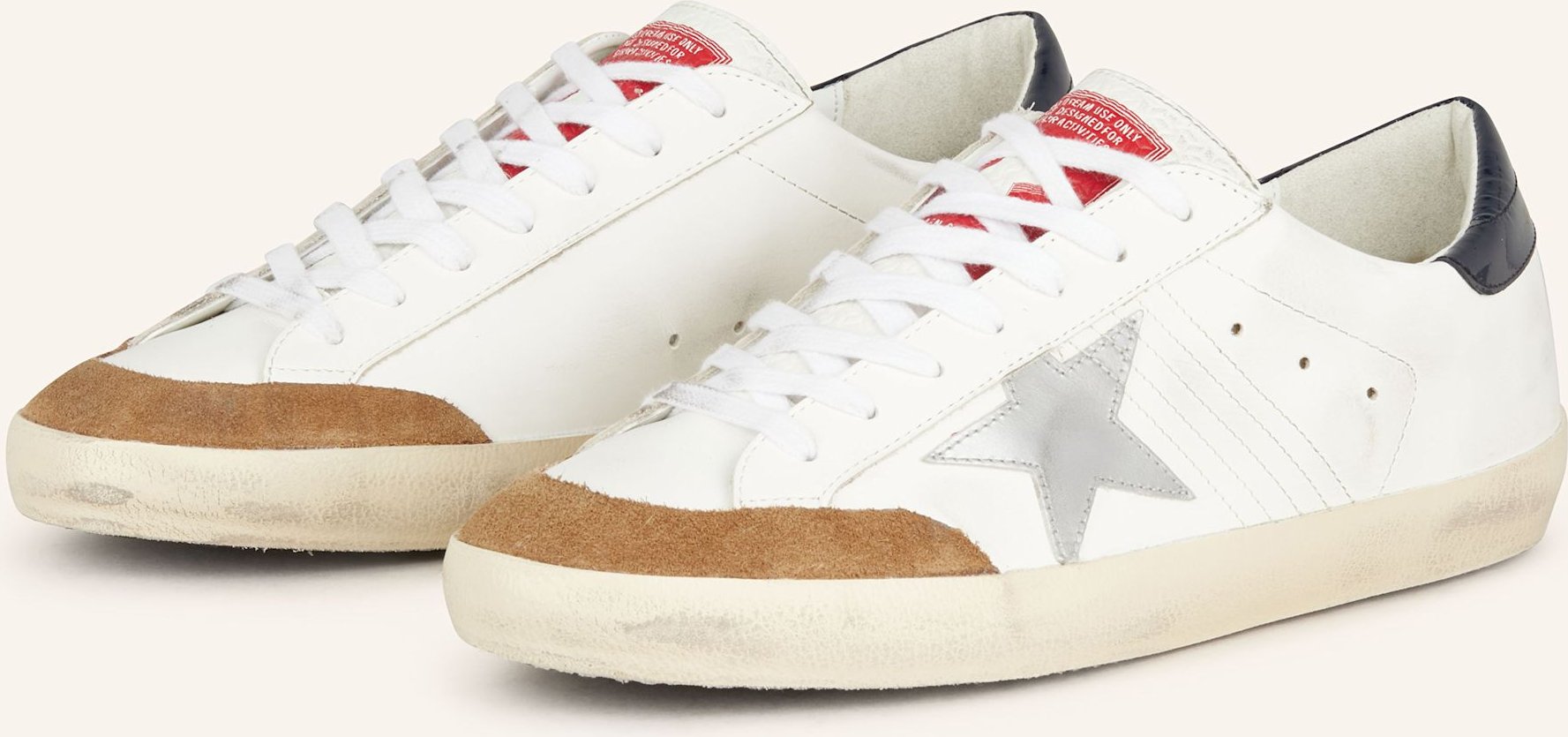 Golden Goose Sneaker Super-Star weiss