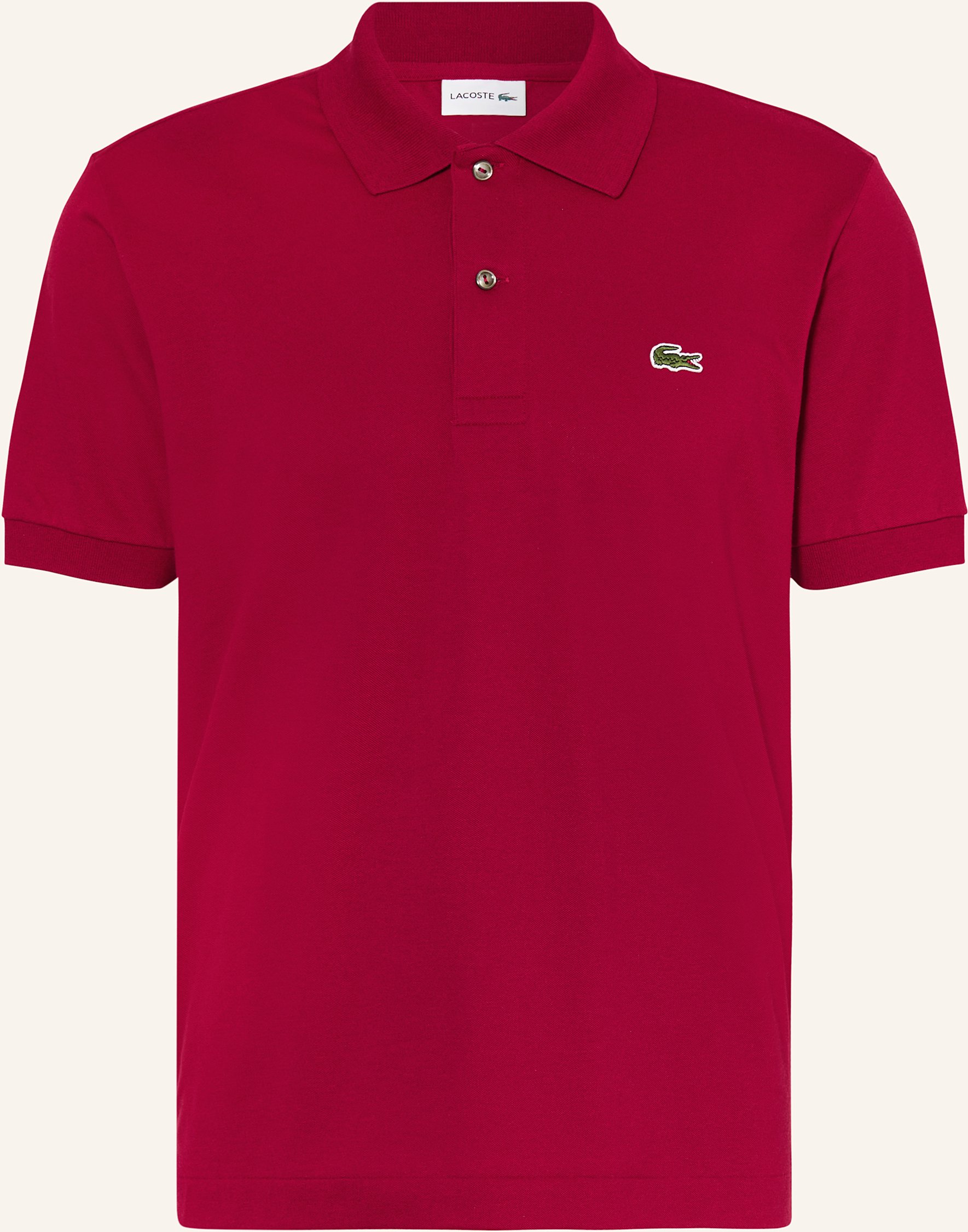 Lacoste Piqué-Poloshirt blau