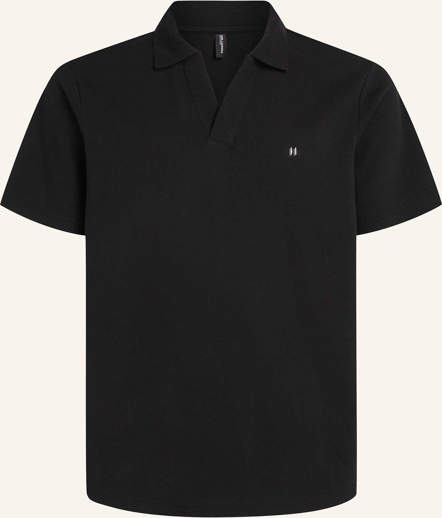 Karl Lagerfeld Poloshirt schwarz