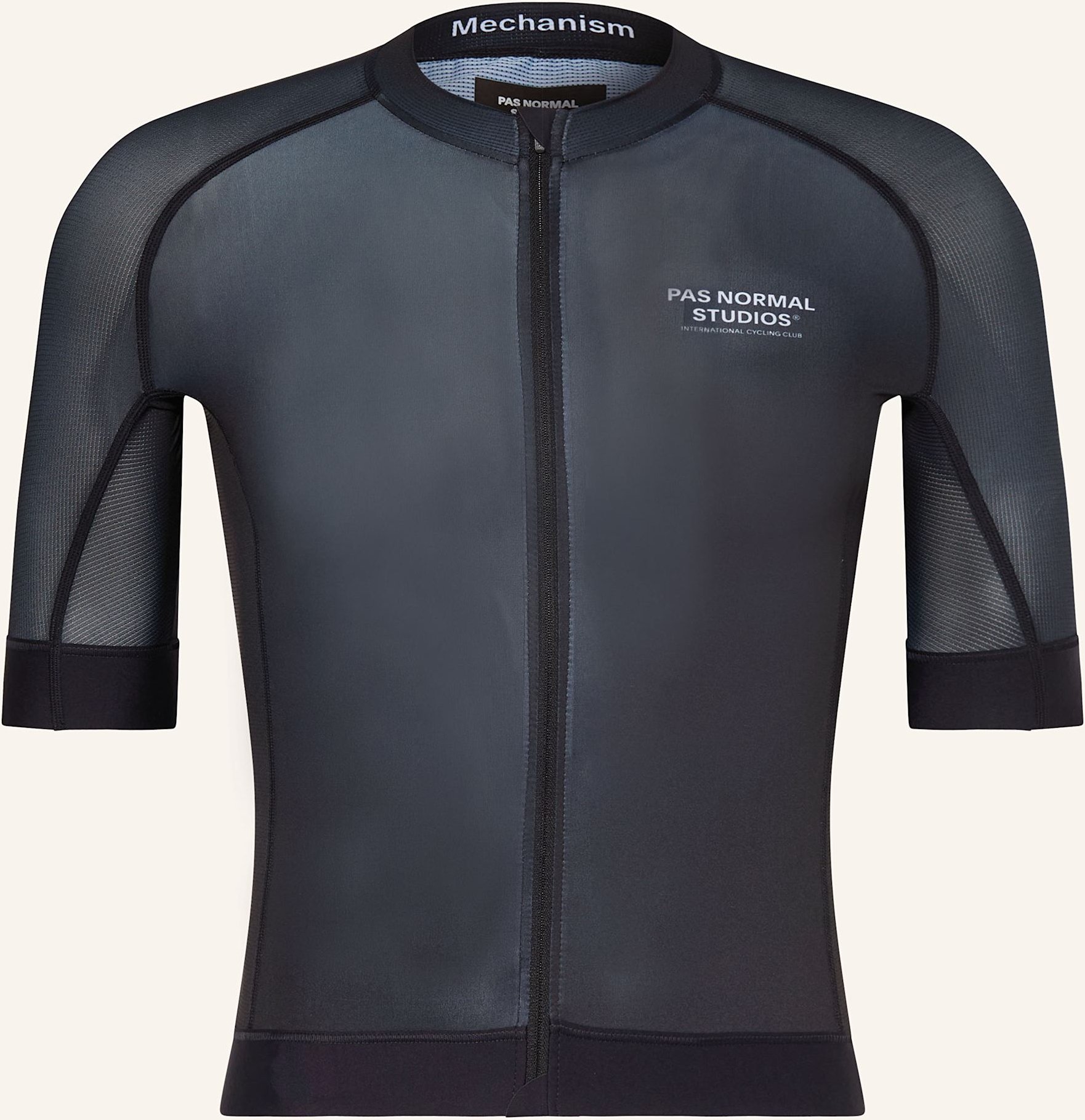 Pas Normal Studios Radtrikot Mechanism schwarz