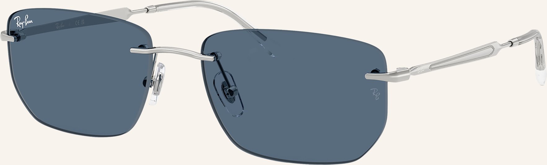 Ray-Ban Sonnenbrille rb3768 silber