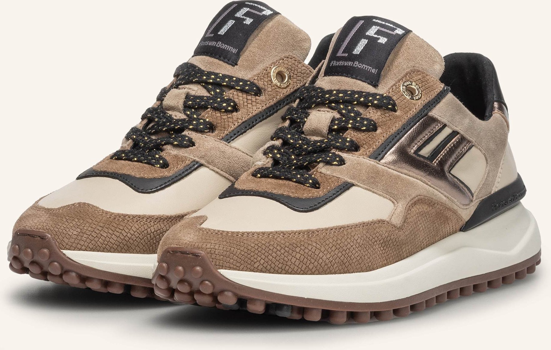 Floris Van Bommel Sneaker Noppi 36 beige